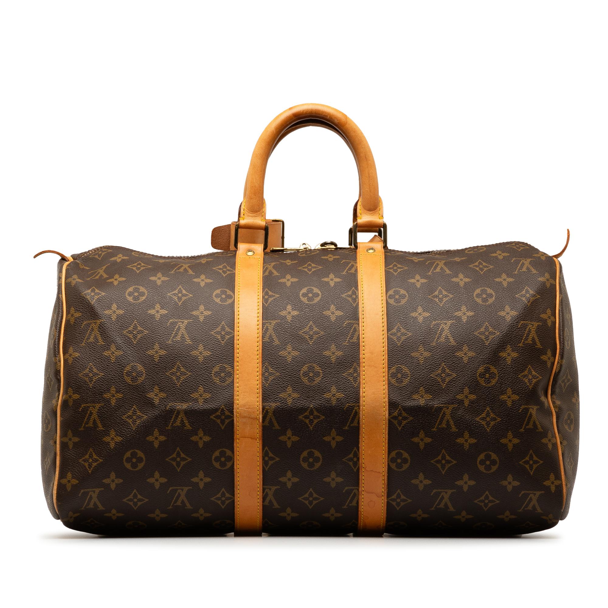 Louis Vuitton Monogram Keepall 45 (SHG-9MQT3I)
