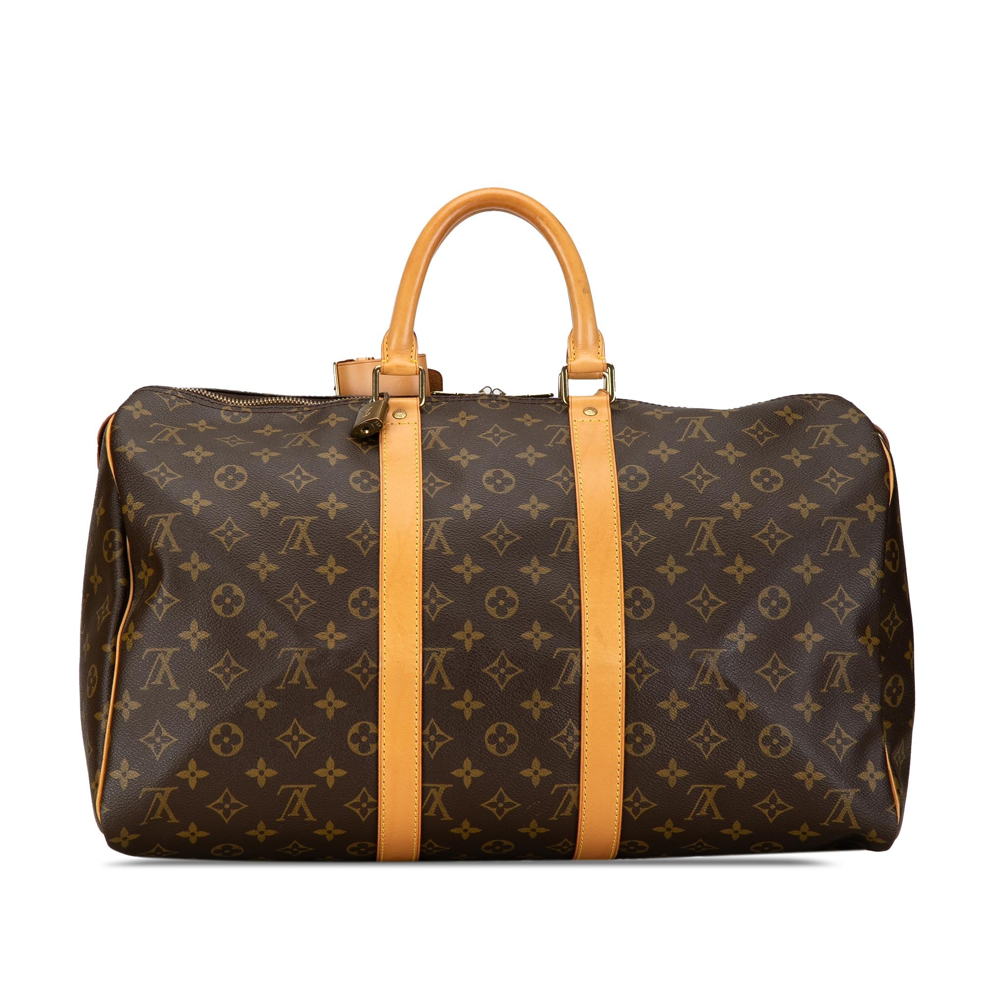 Louis Vuitton Monogram Keepall 45 (SHG-BIvubx)