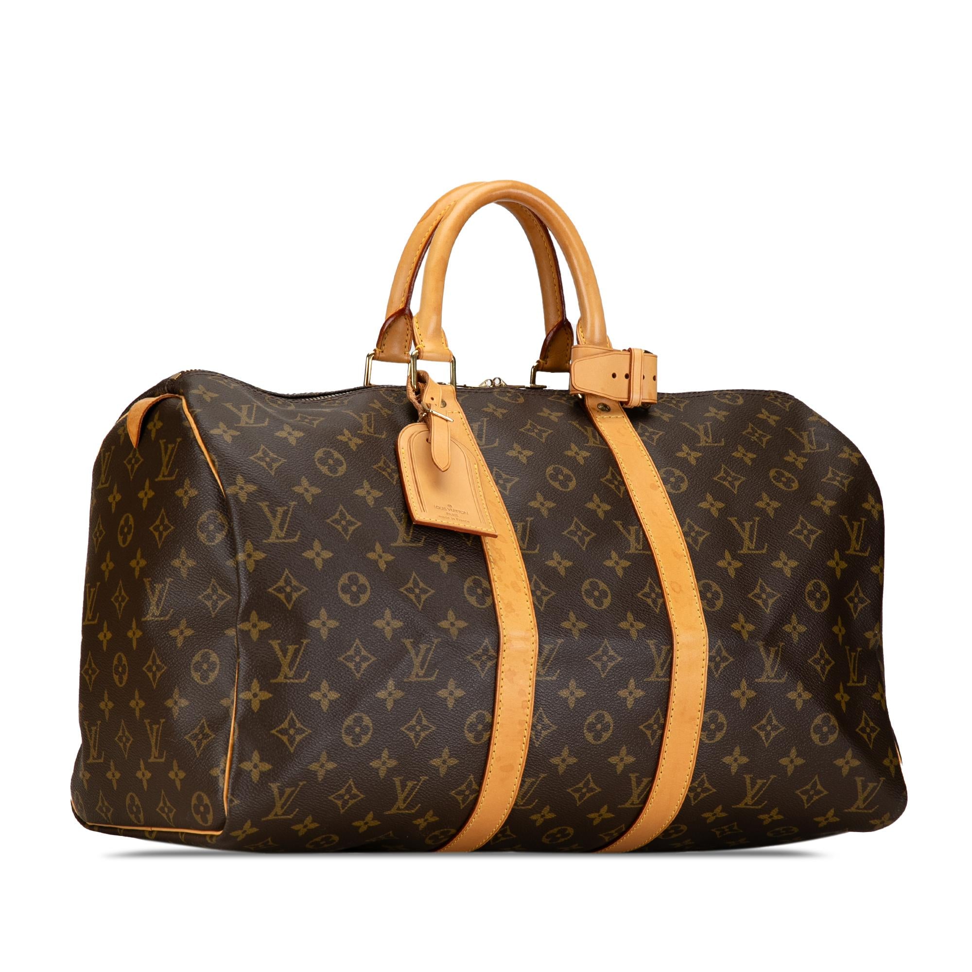 Louis Vuitton Monogram Keepall 45 (SHG-BIvubx)