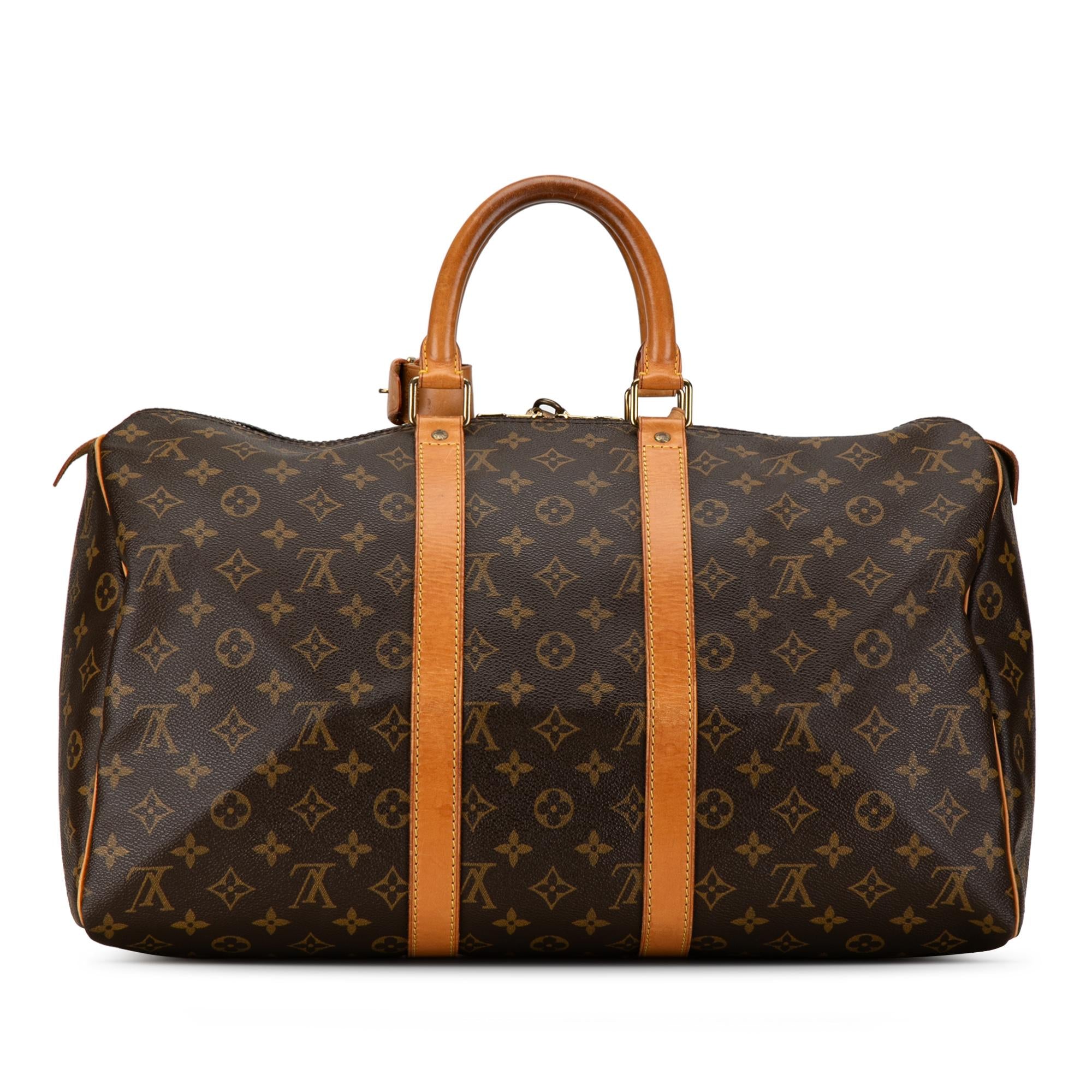 Louis Vuitton Monogram Keepall 45 (SHG-SgaNiv)