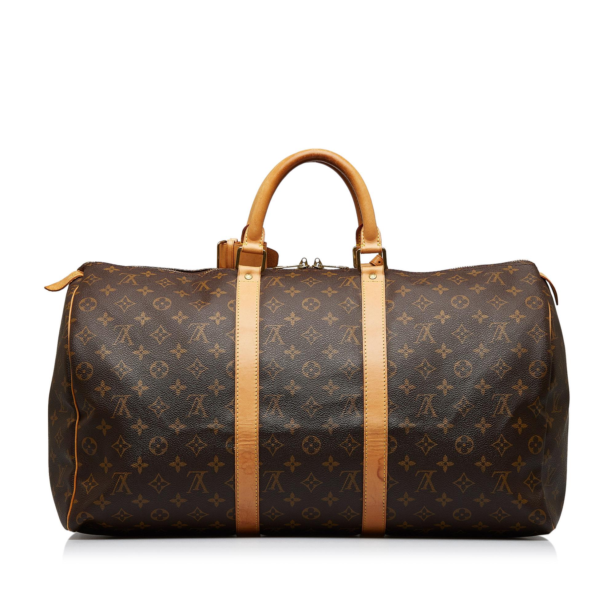 Louis Vuitton Monogram Keepall 50 (SHG-37vfEj)