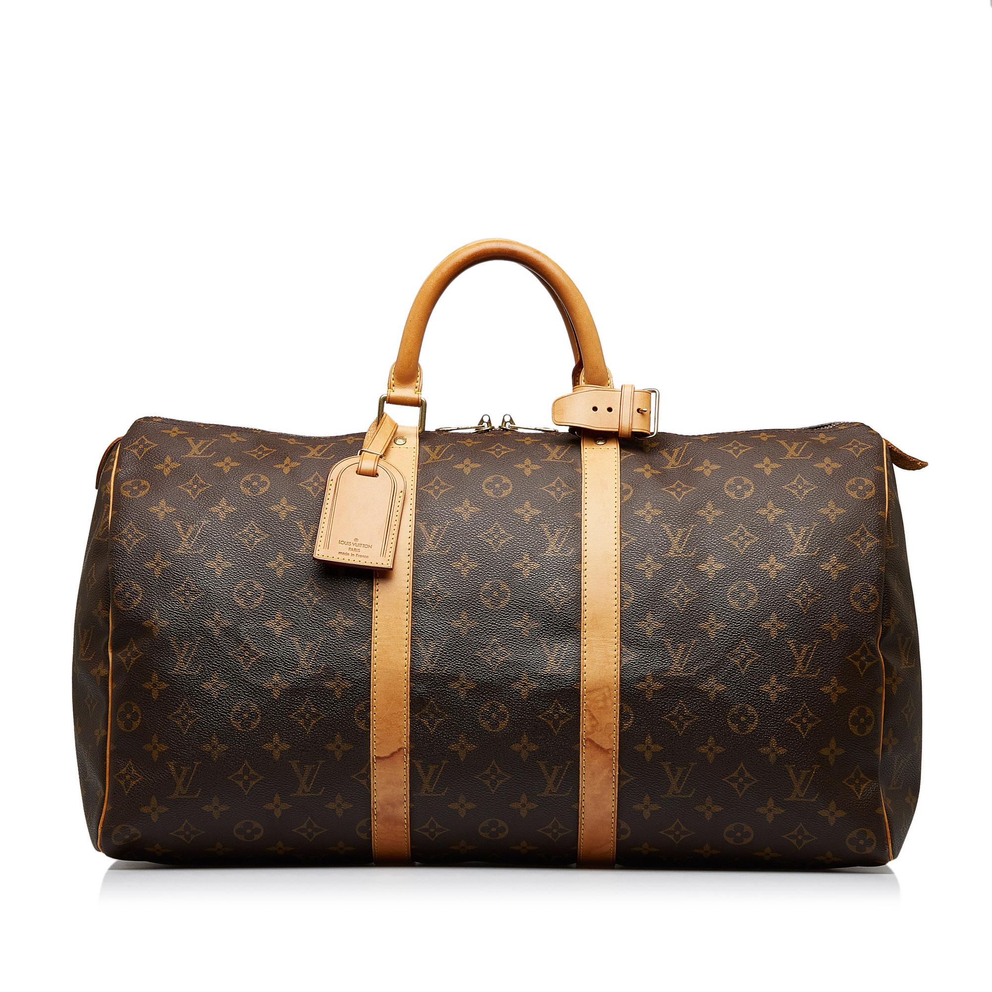 Louis Vuitton Monogram Keepall 50 (SHG-37vfEj)
