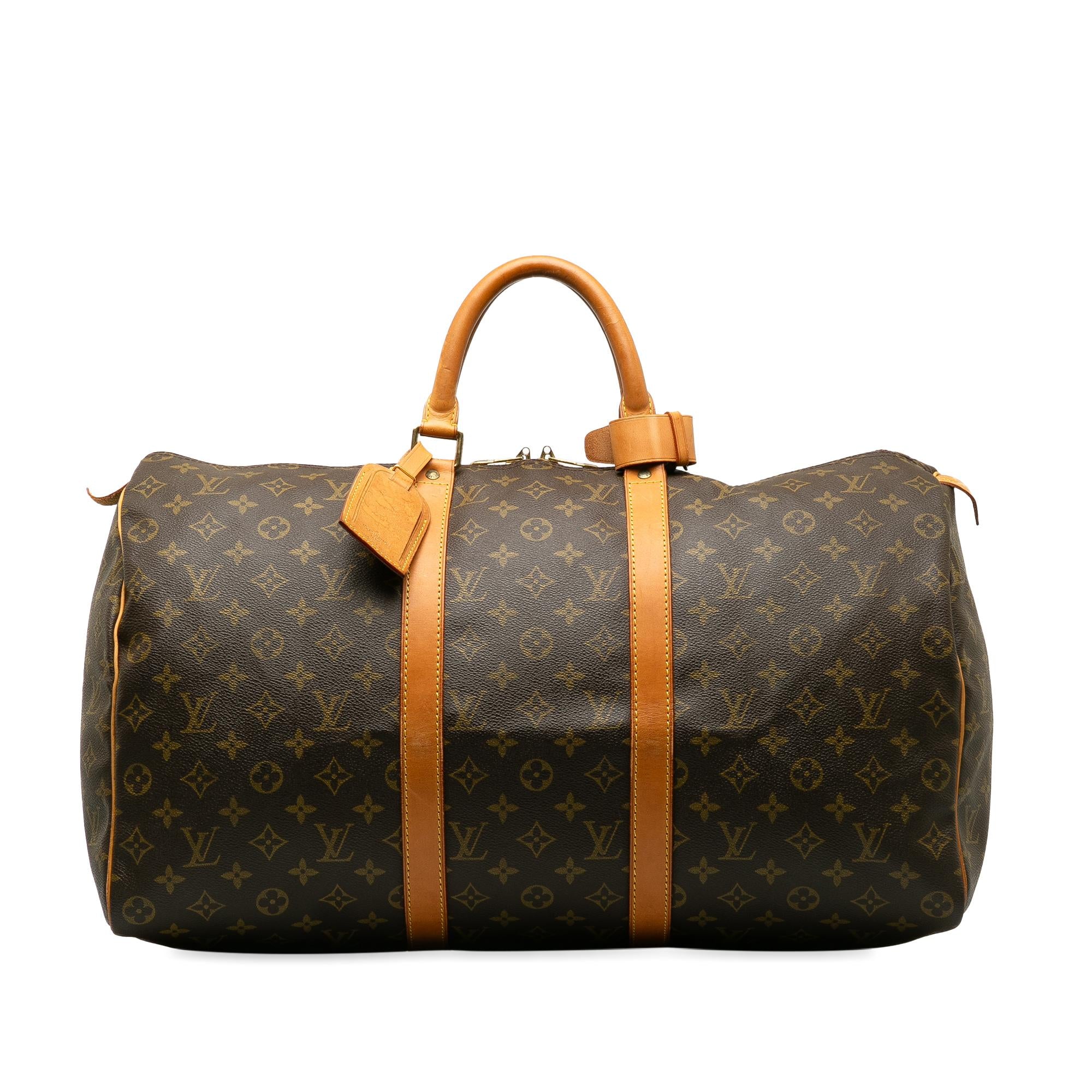 Louis Vuitton Monogram Keepall 50 (SHG-hMubge)