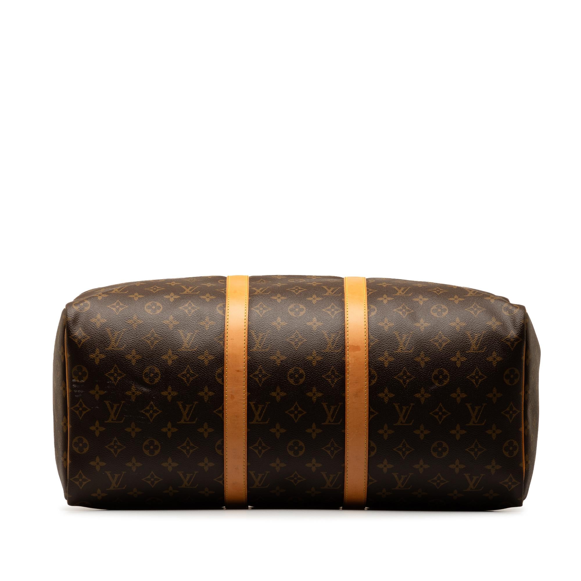 Louis Vuitton Monogram Keepall 50 (SHG-MDUYZV)