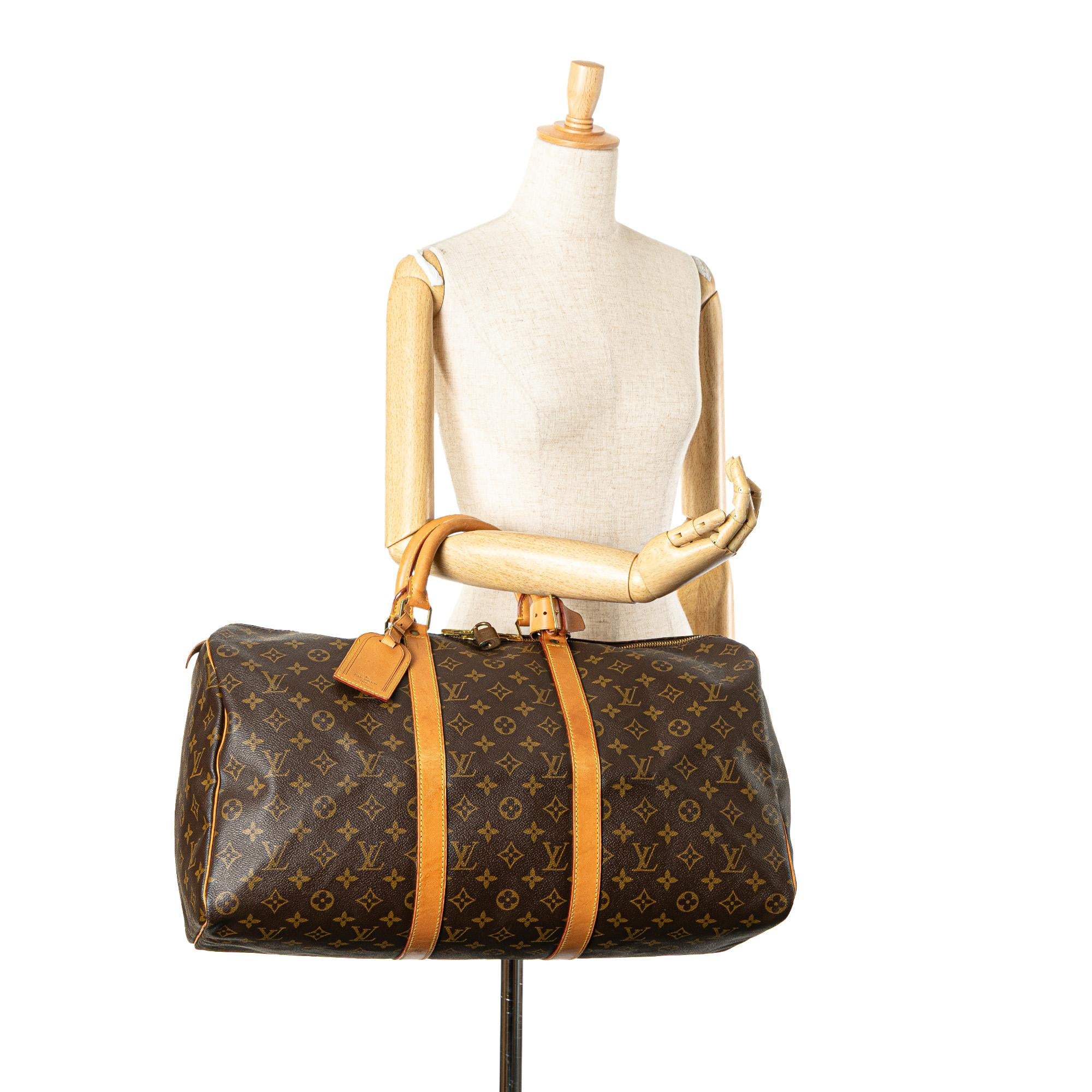 Louis Vuitton Monogram Keepall 50
