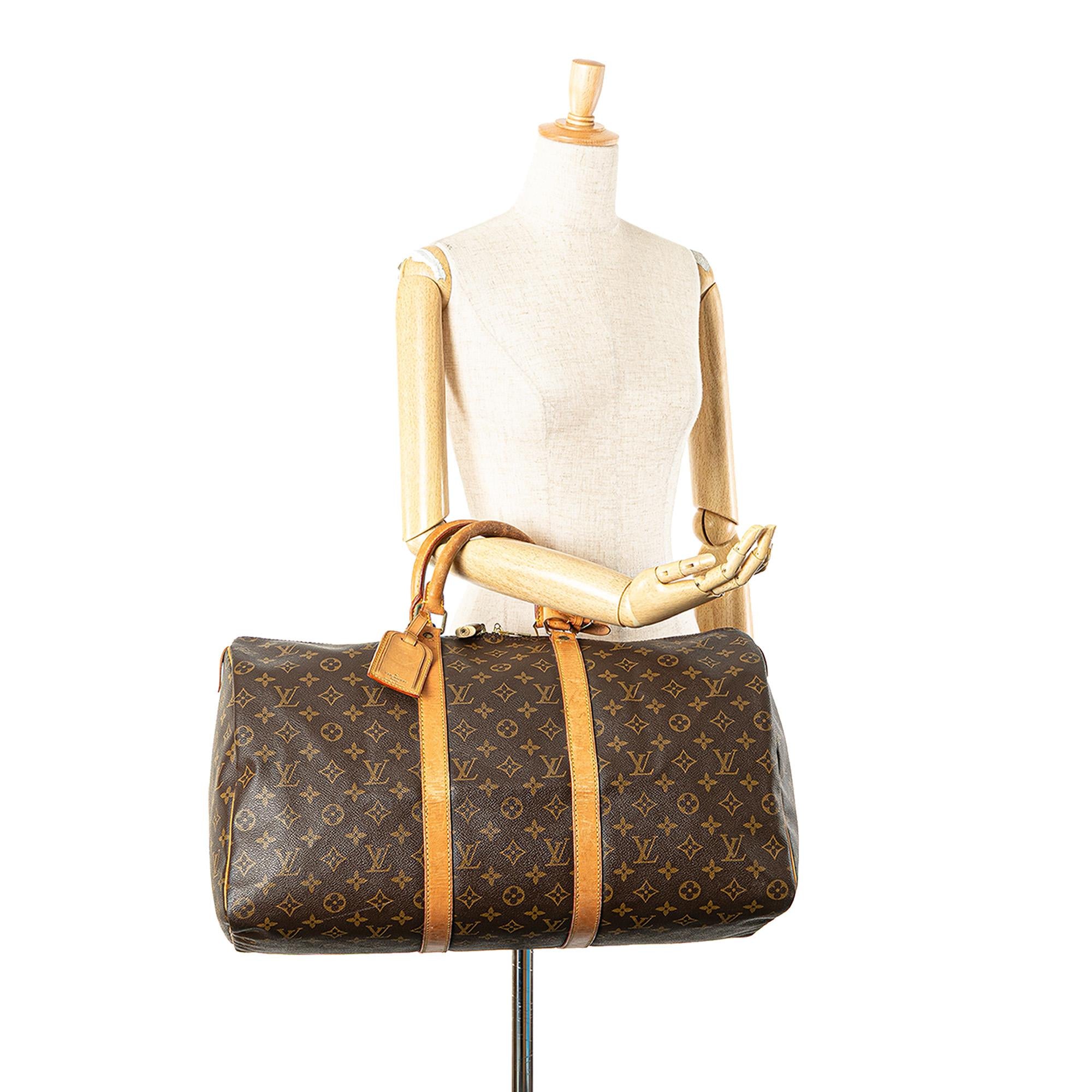 Louis Vuitton Monogram Keepall 50