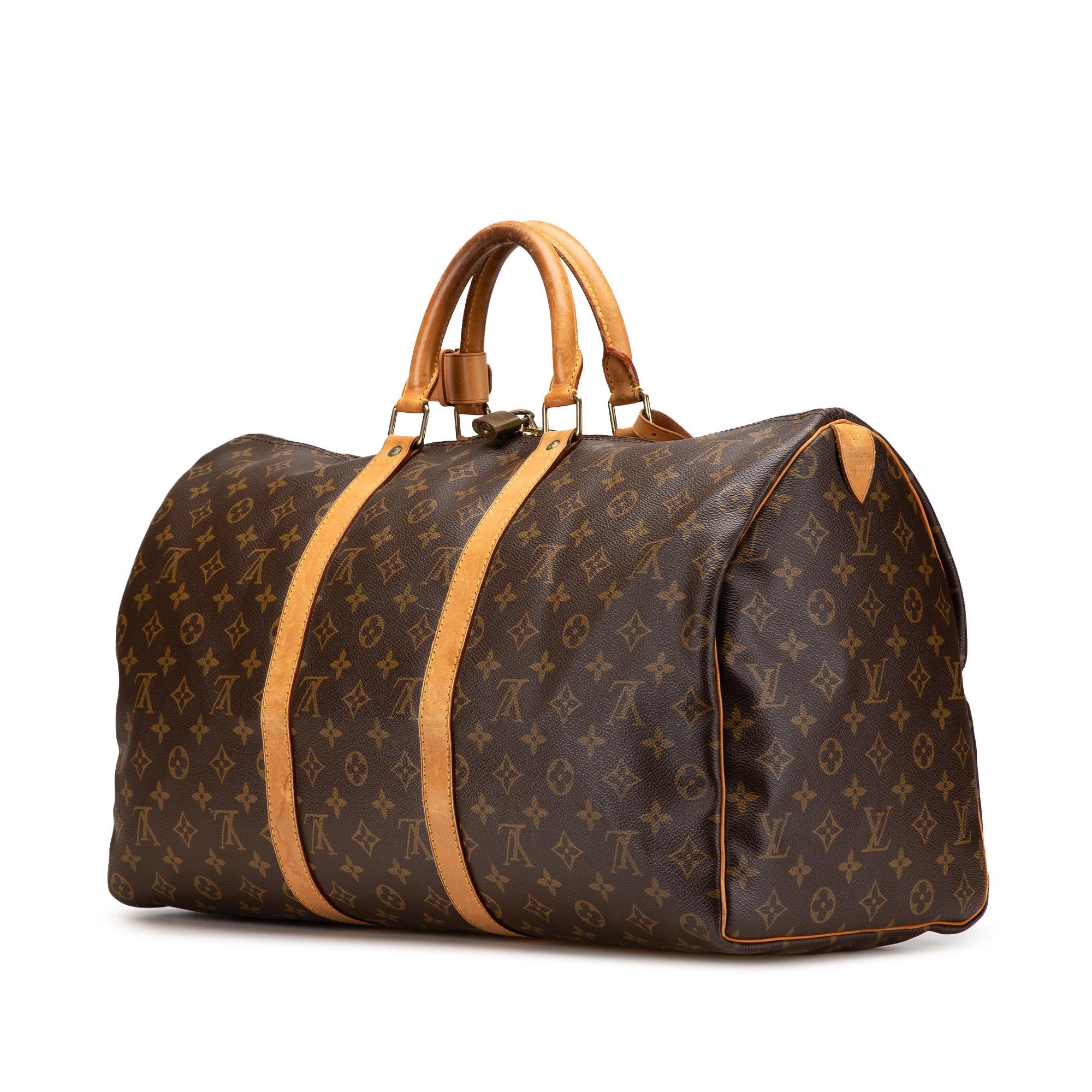 Louis Vuitton Monogram Keepall 50
