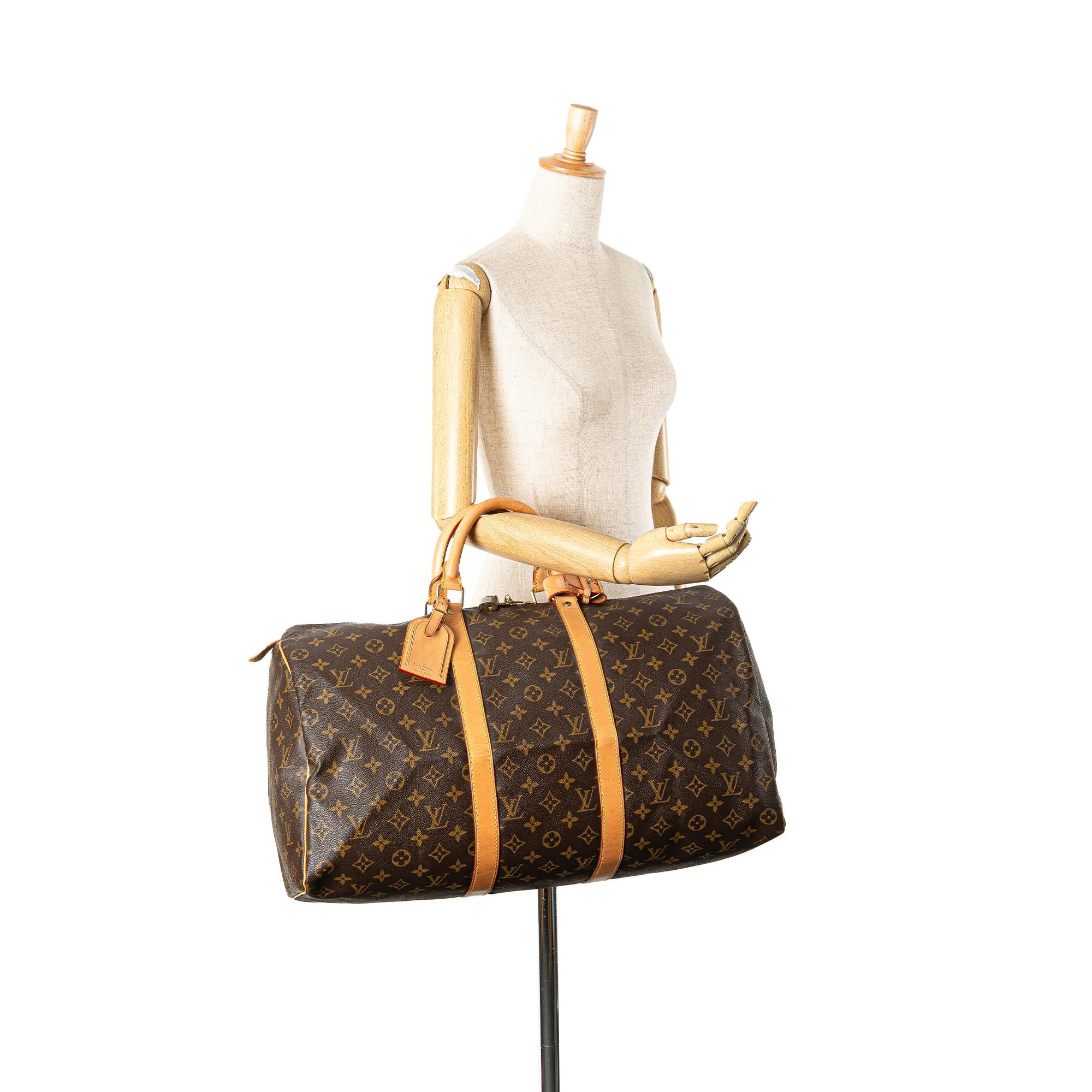 Louis Vuitton Monogram Keepall 50