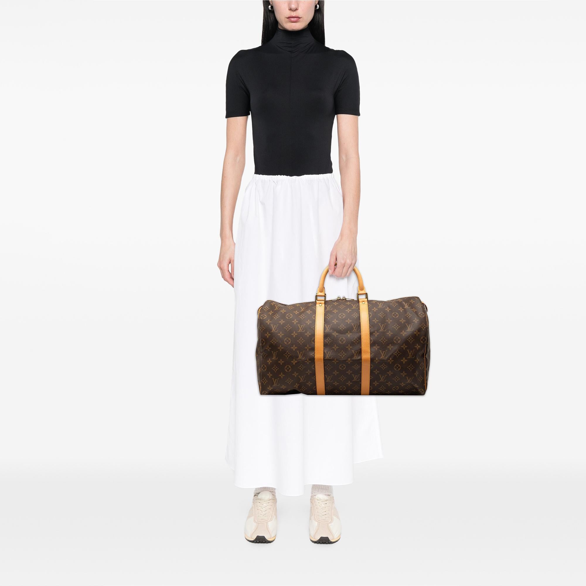 Louis Vuitton Monogram Keepall 50