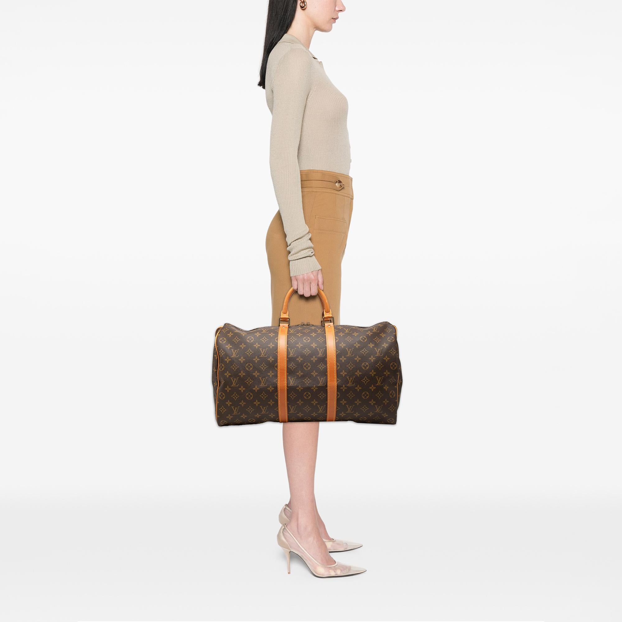 Louis Vuitton Monogram Keepall 50