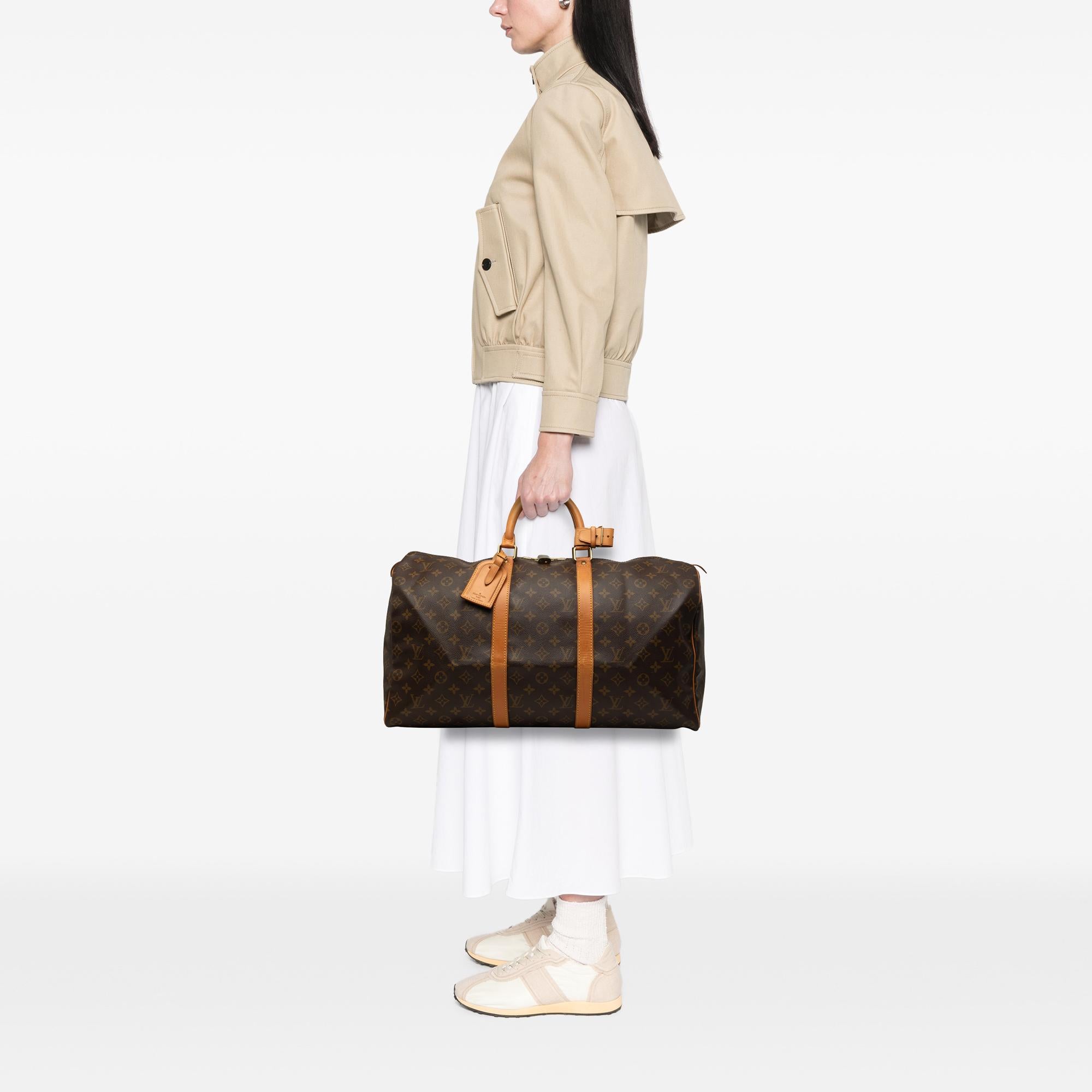Louis Vuitton Monogram Keepall 50