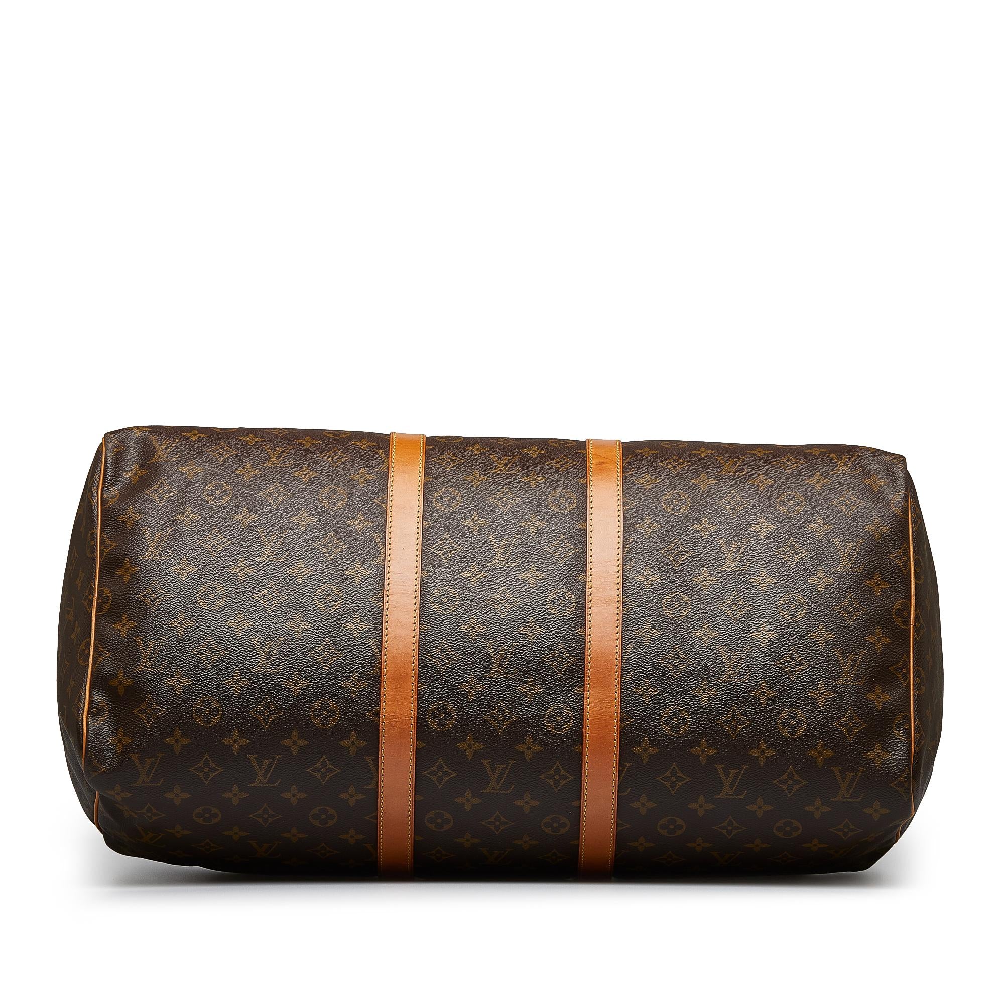 Louis Vuitton Monogram Keepall 55 (SHG-pjKDt8)