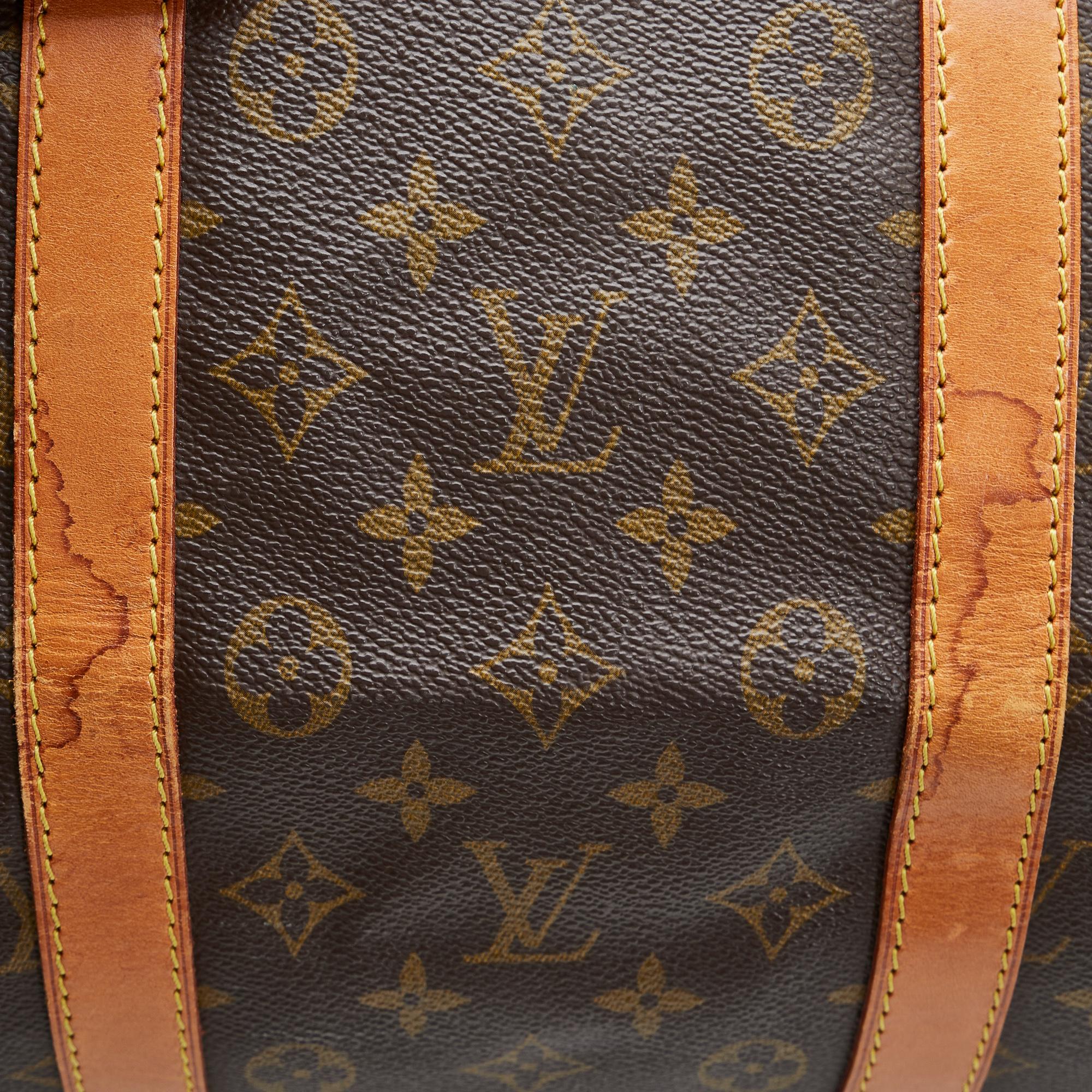 Louis Vuitton Monogram Keepall 55 (SHG-pjKDt8)