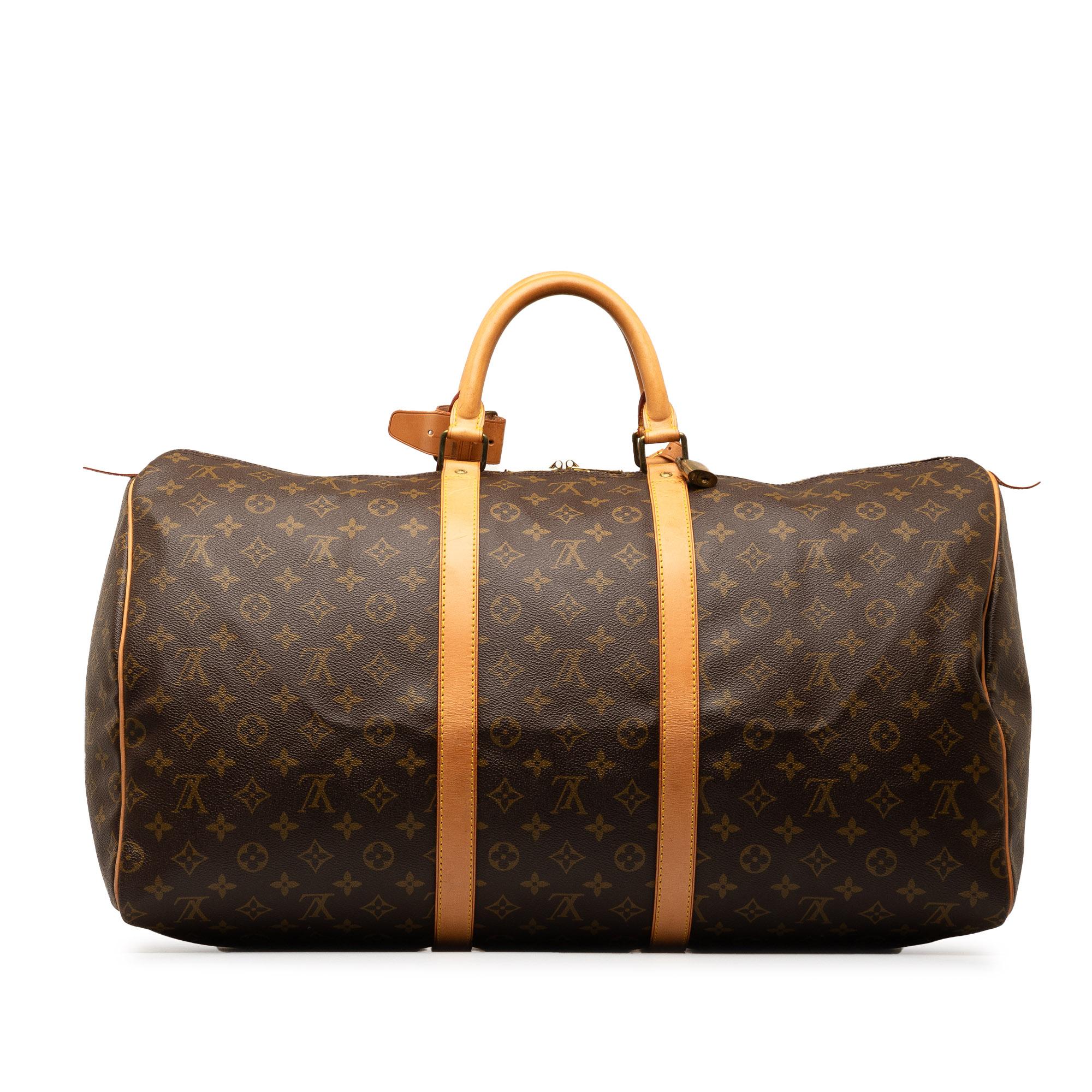 Louis Vuitton Monogram Keepall 55 (SHG-9uVvWF)