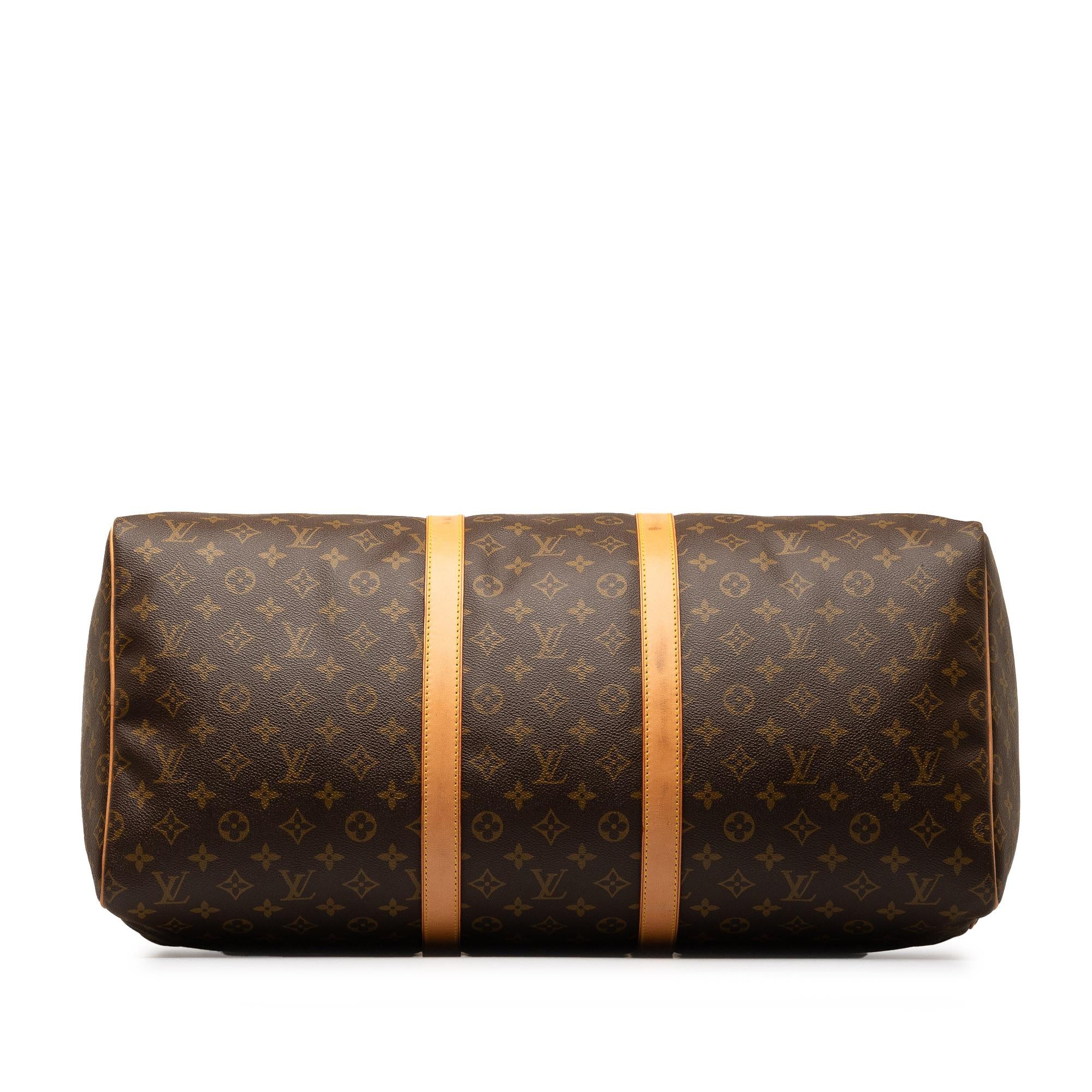 Louis Vuitton Monogram Keepall 55 (SHG-9uVvWF)
