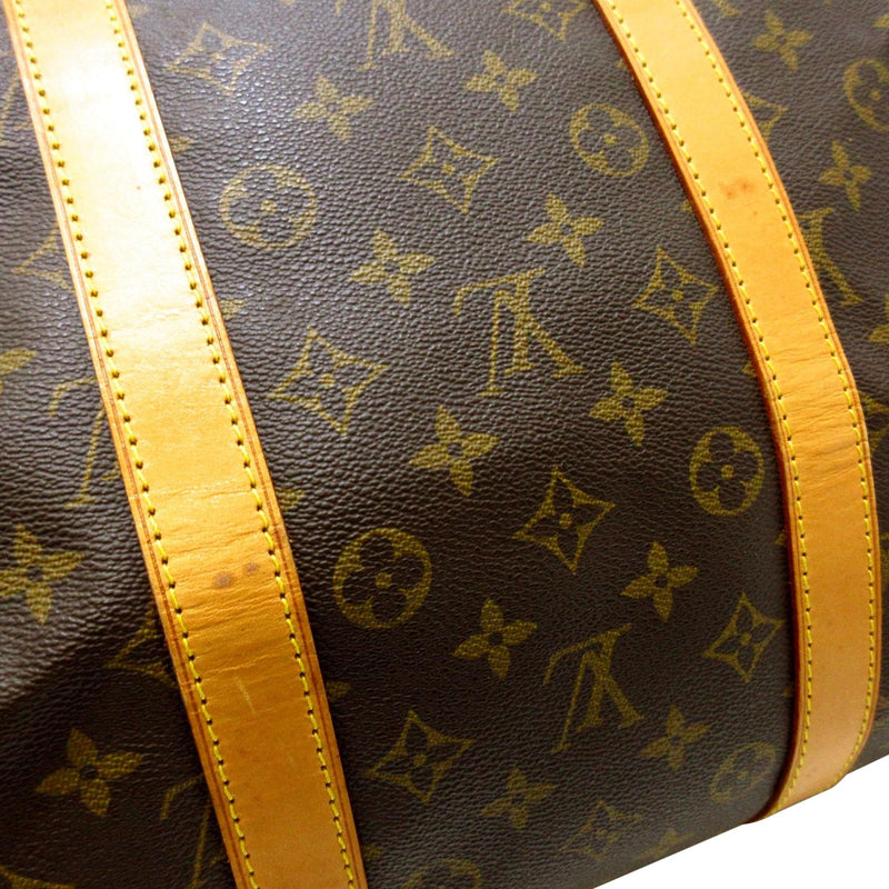 Louis Vuitton Monogram Keepall 55 (SHG-uoO4ac)