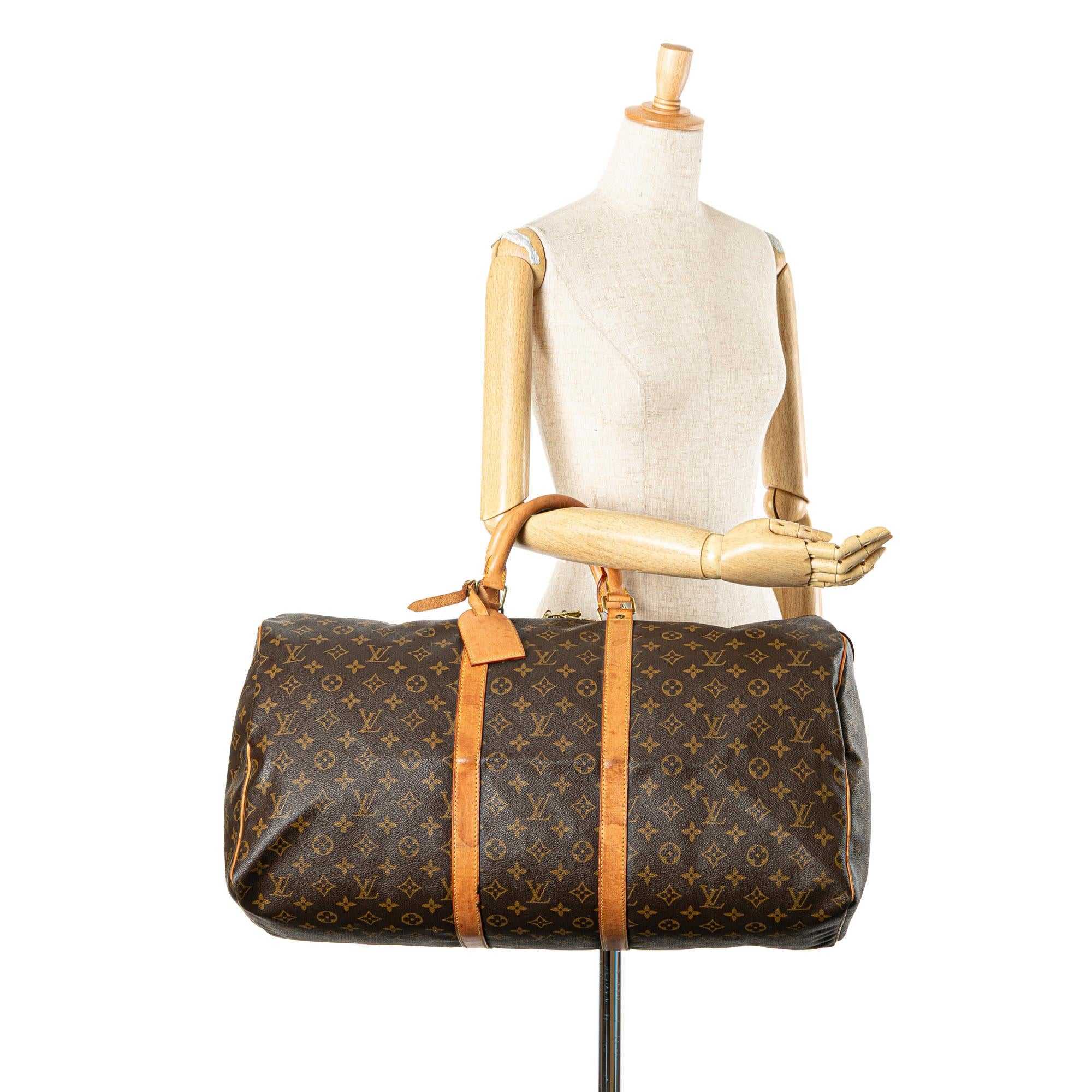 Louis Vuitton Monogram Keepall 55