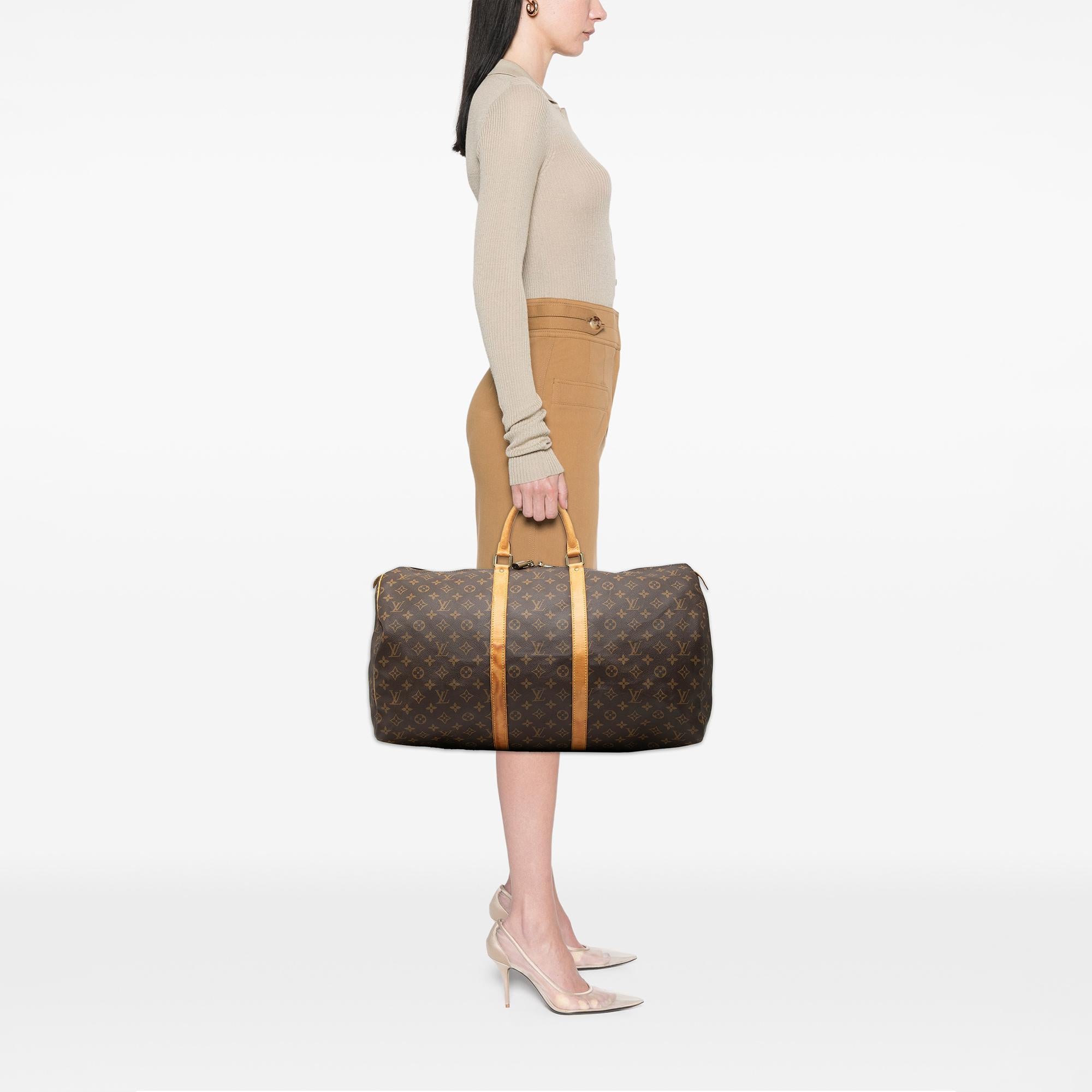 Louis Vuitton Monogram Keepall 55