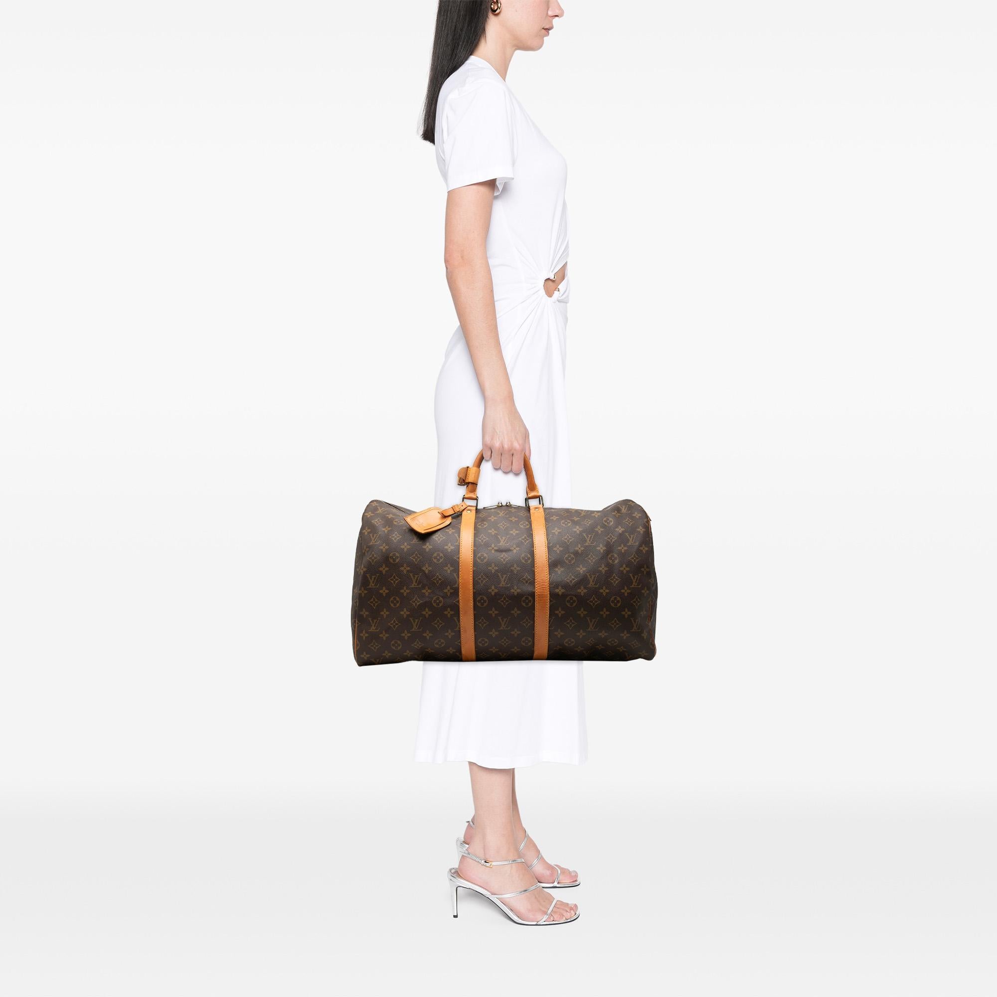 Louis Vuitton Monogram Keepall 55