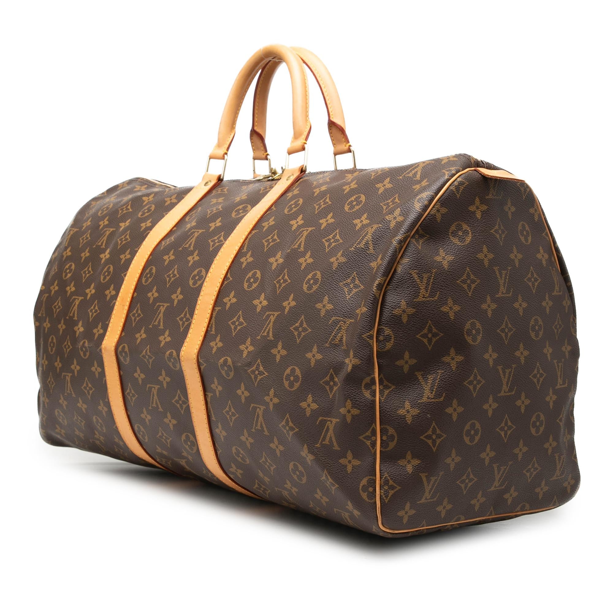 Louis Vuitton Monogram Keepall 55