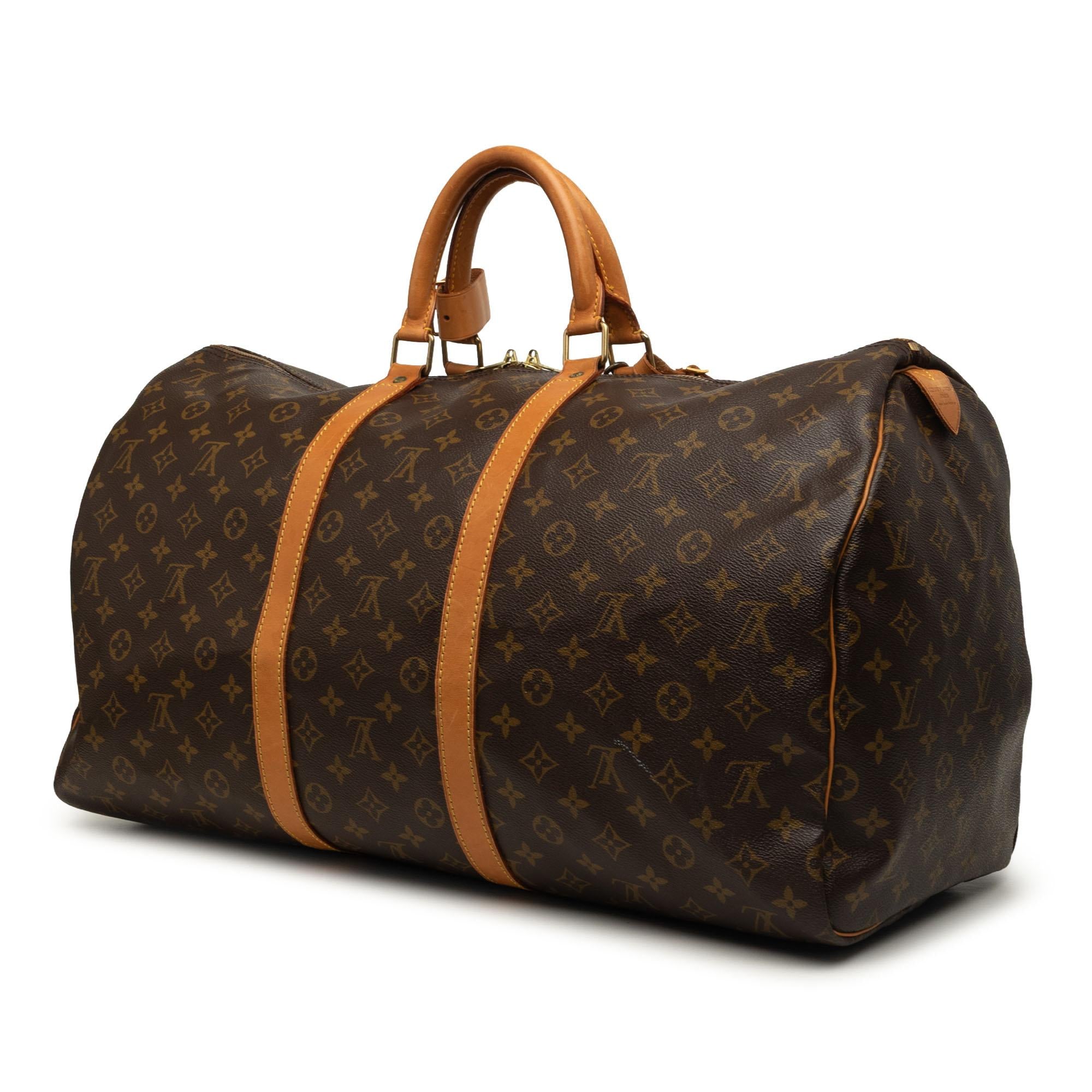 Louis Vuitton Monogram Keepall 55