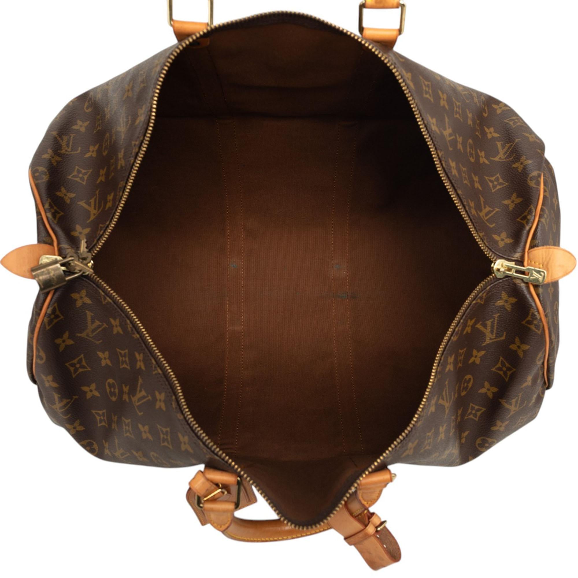 Louis Vuitton Monogram Keepall 55