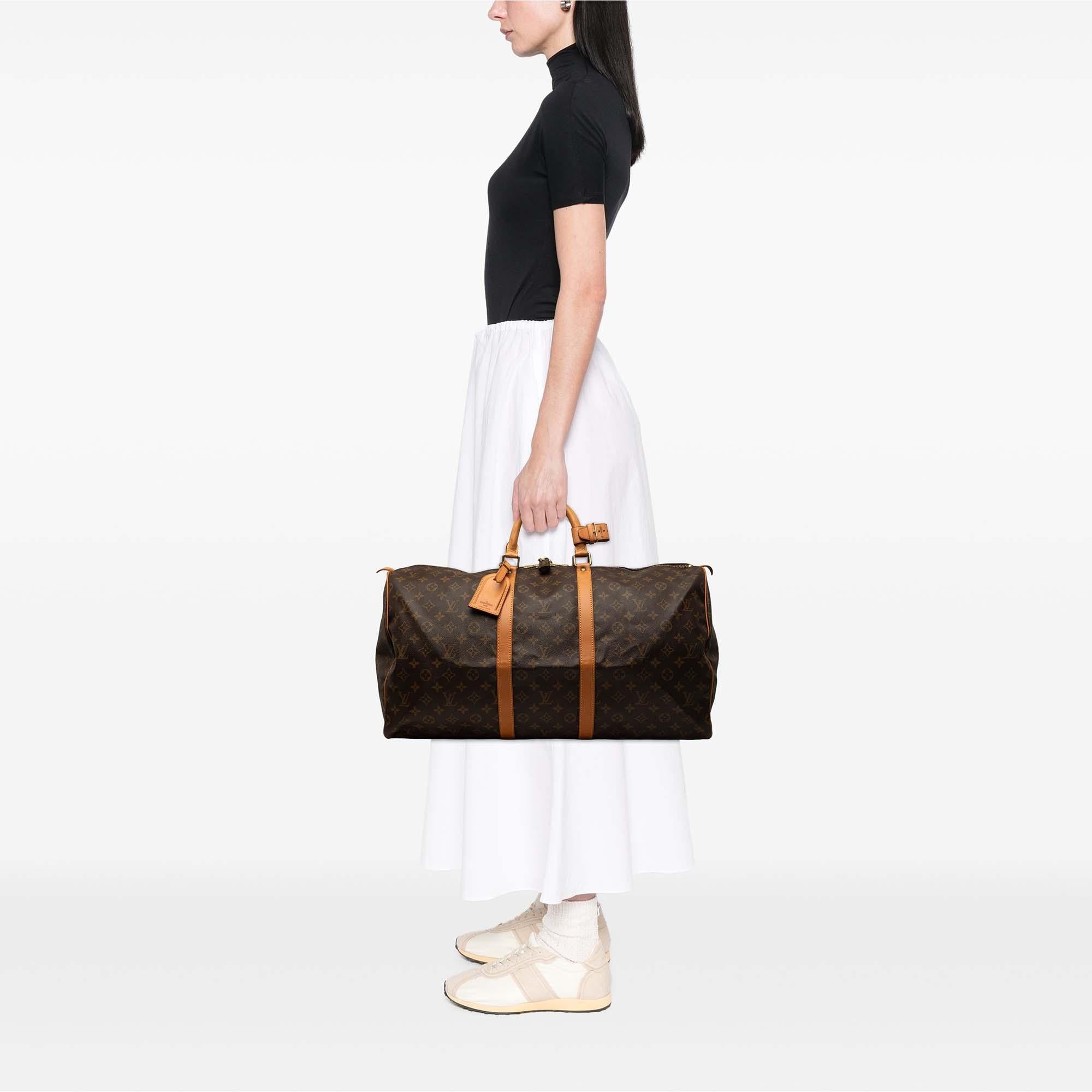 Louis Vuitton Monogram Keepall 55