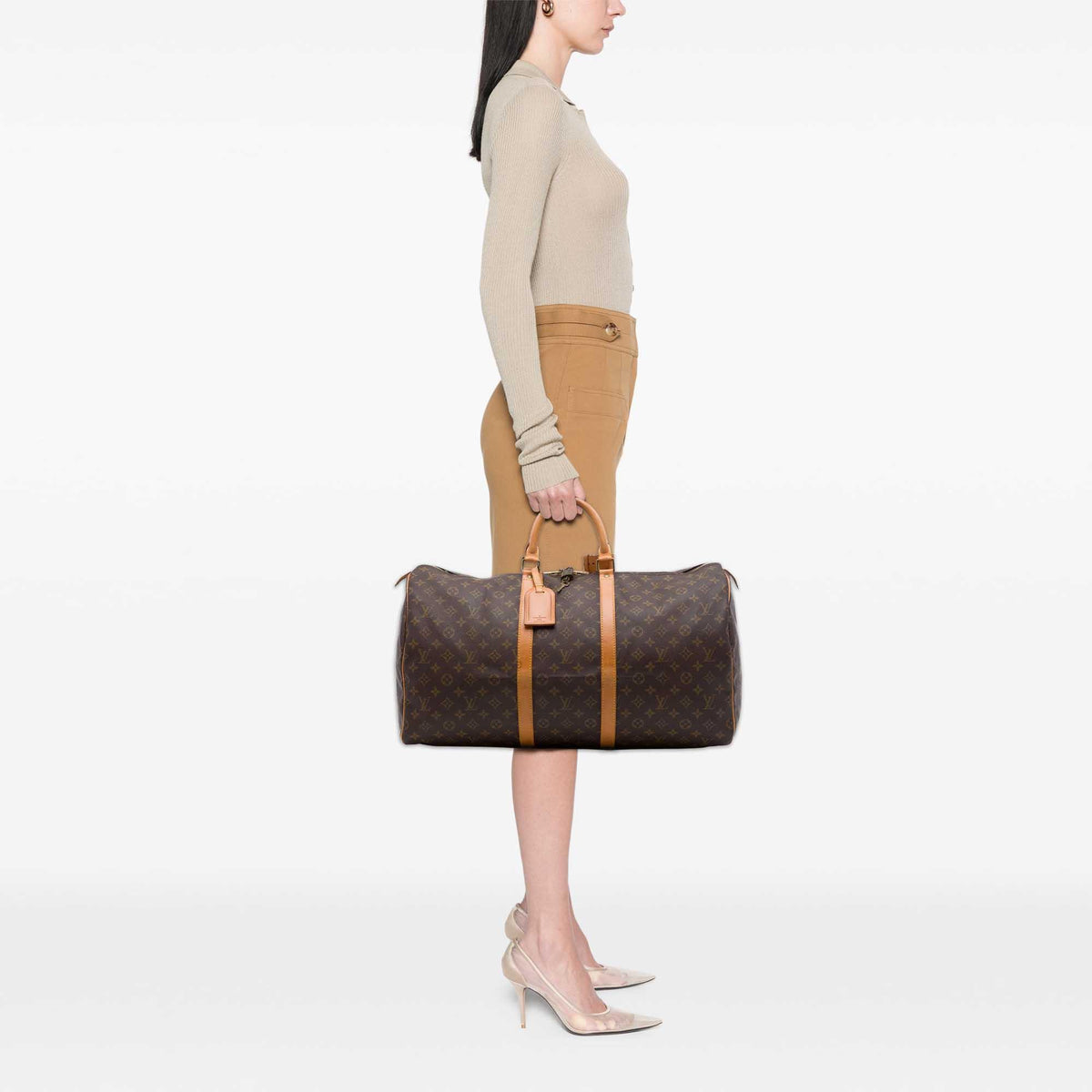 Louis Vuitton Monogram Keepall 55