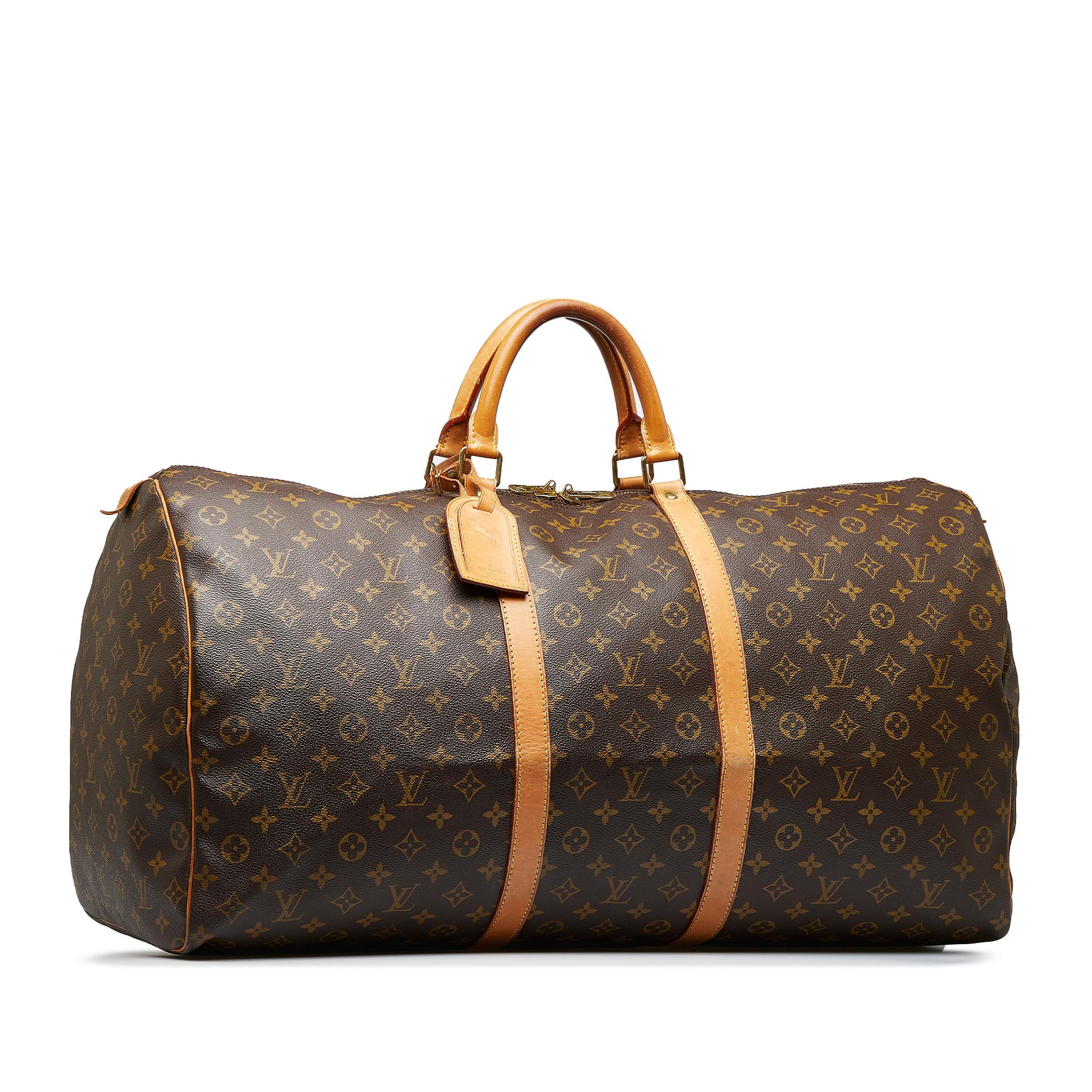 Louis Vuitton Monogram Keepall 60 (SHG-AaI0pZ)