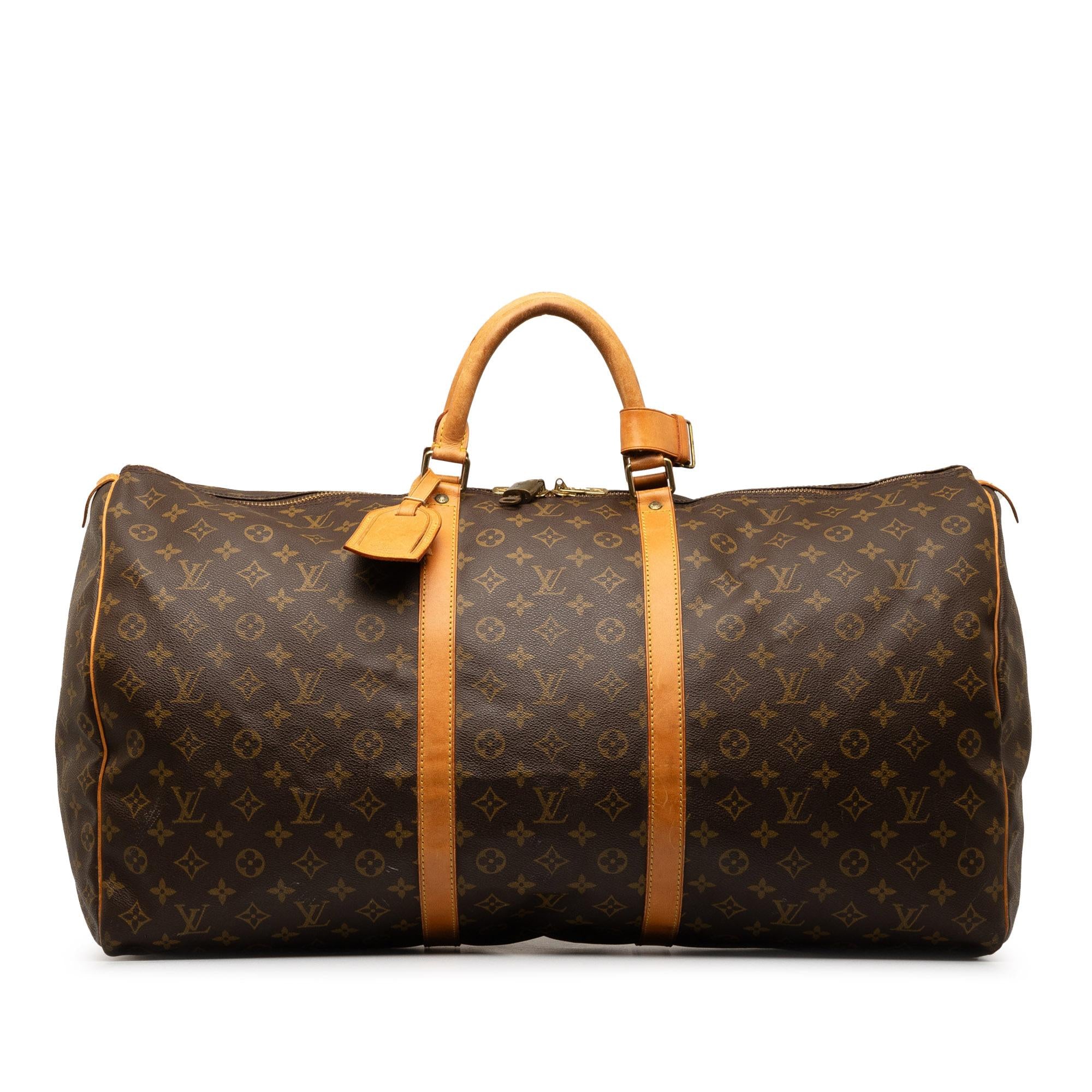 Louis Vuitton Monogram Keepall 60 (SHG-rYG0tK)