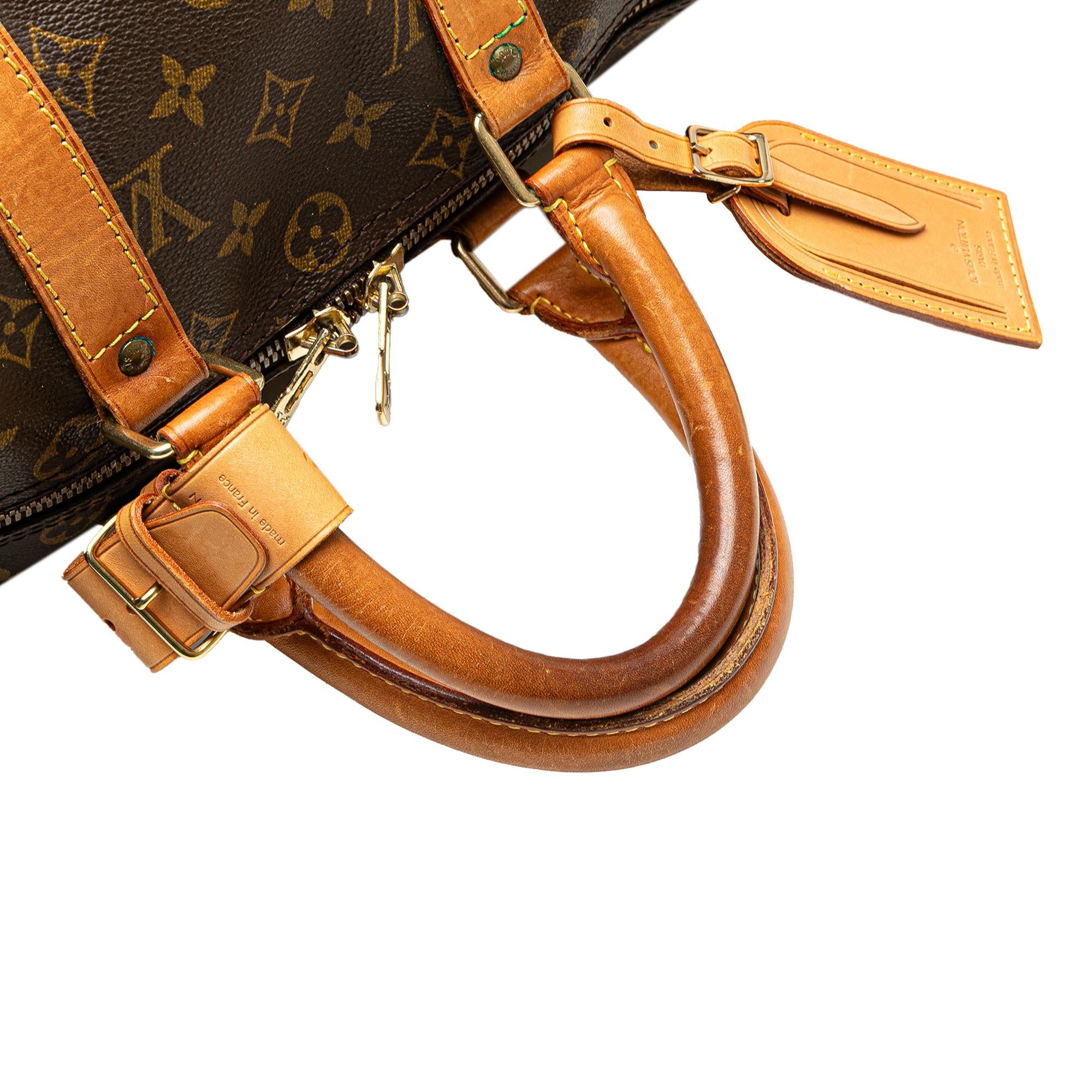 Louis Vuitton Monogram Keepall Bandouliere 45