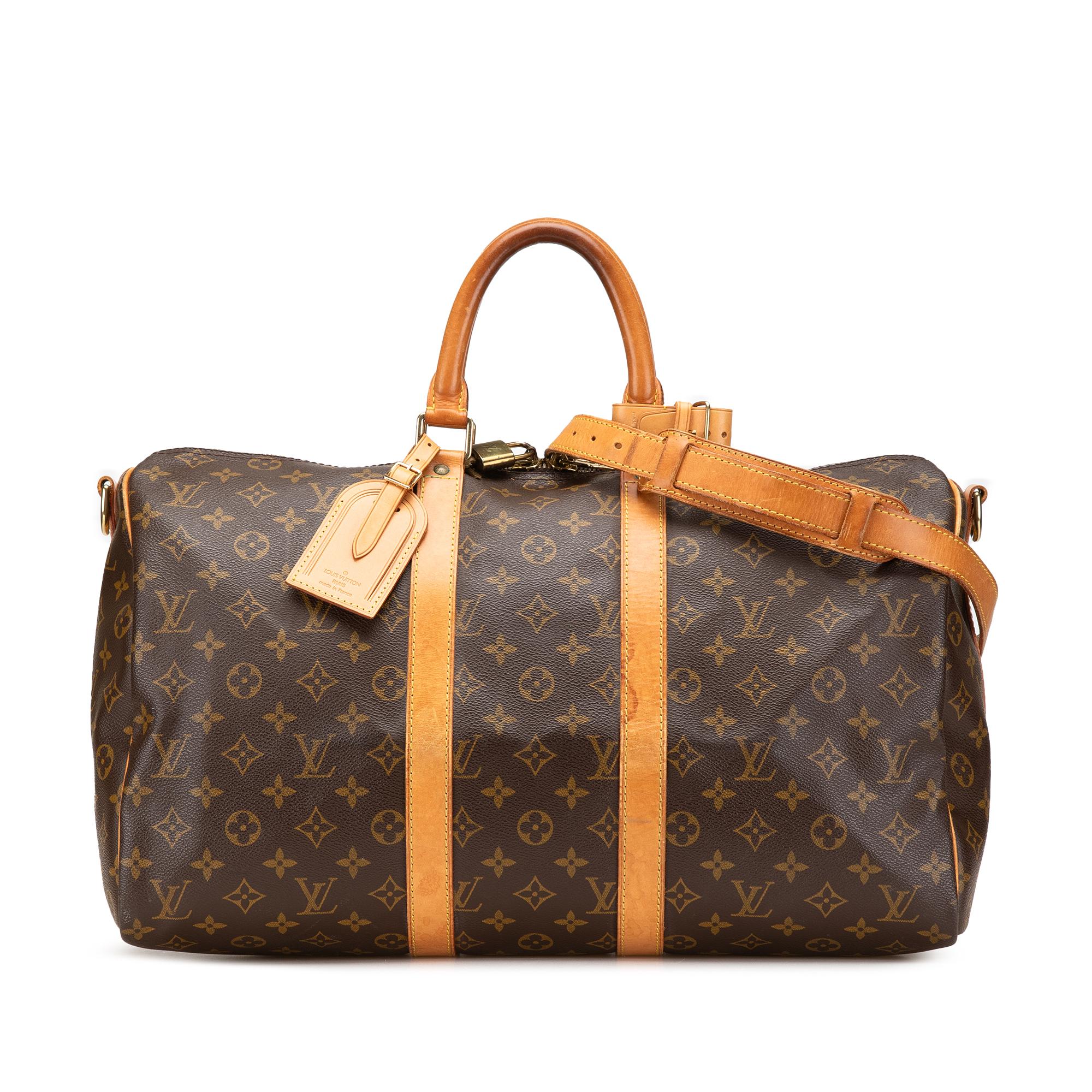 Louis Vuitton Monogram Keepall Bandouliere 45