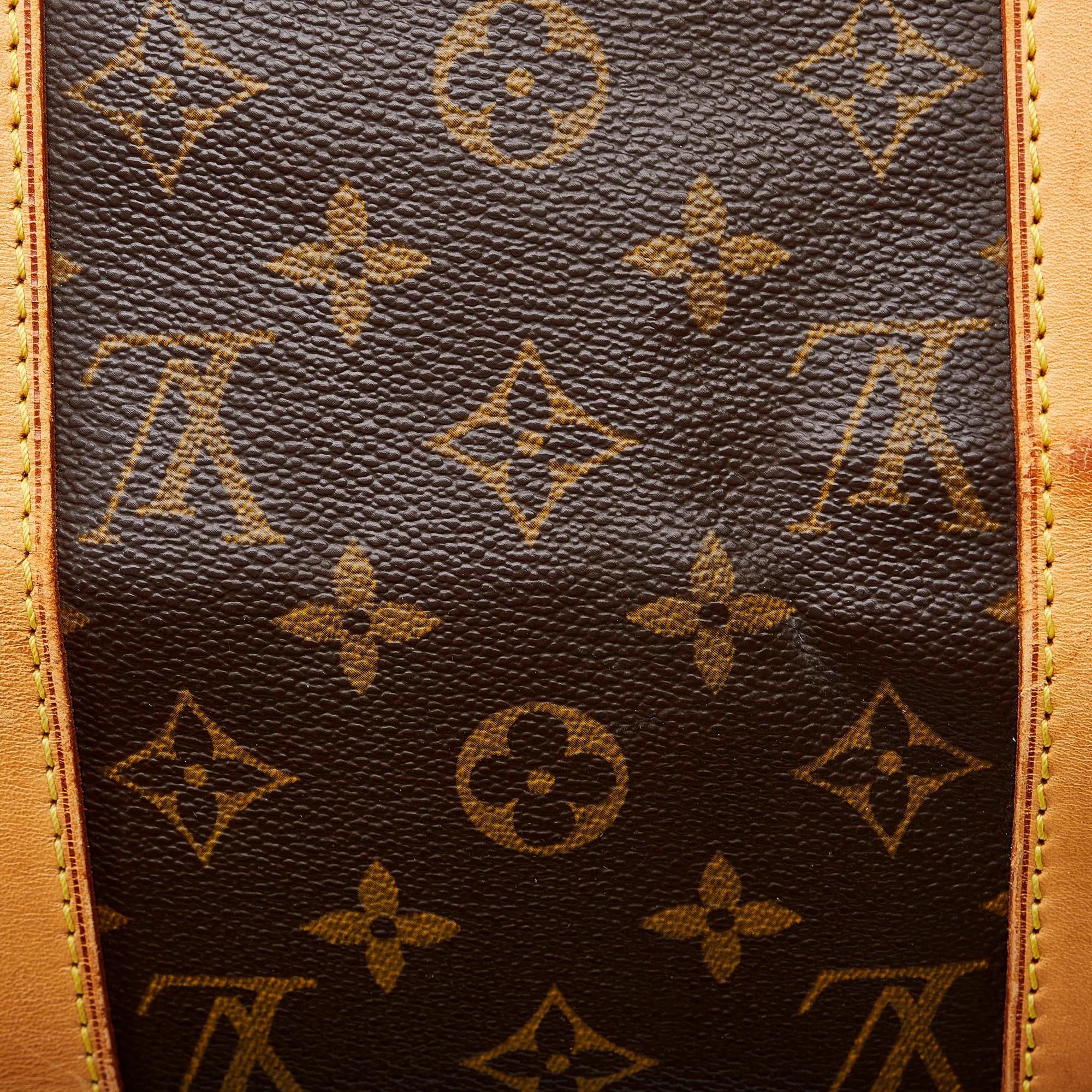 Louis Vuitton Monogram Keepall Bandouliere 50 (SHG-p4ddXY)
