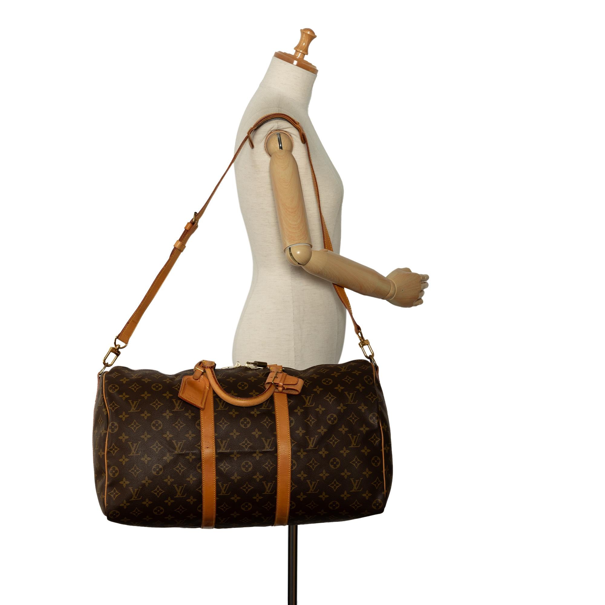 Louis Vuitton Monogram Keepall Bandouliere 50 (SHG-1Z5pJS)