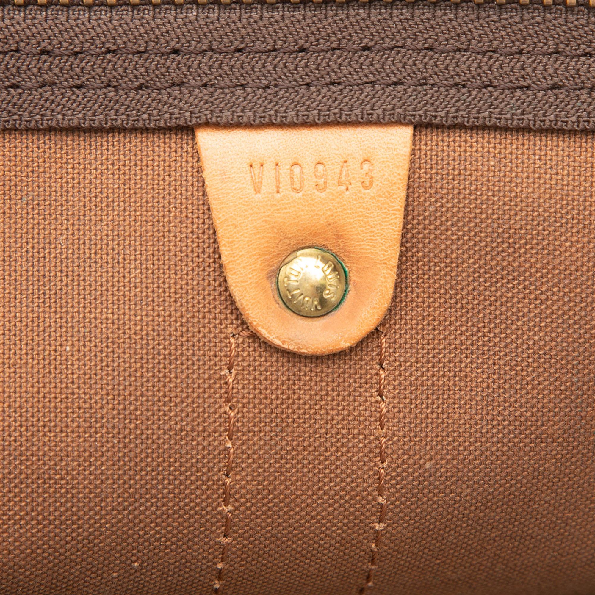 Louis Vuitton Monogram Keepall Bandouliere 50