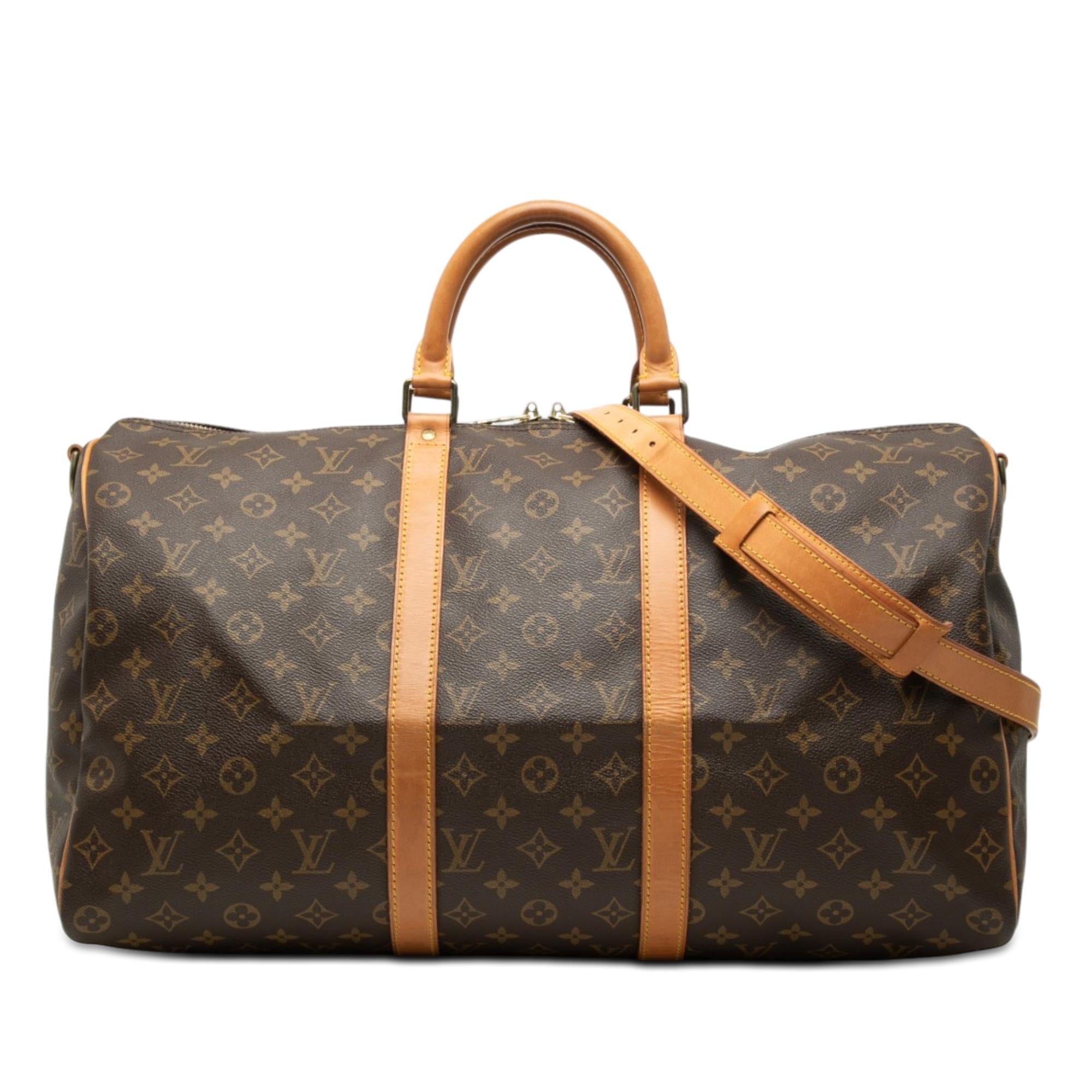 Louis Vuitton Monogram Keepall Bandouliere 50