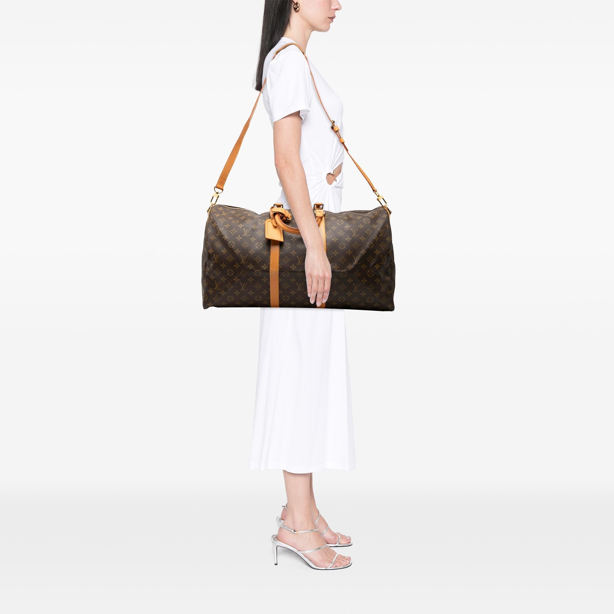 Louis Vuitton Monogram Keepall Bandouliere 55