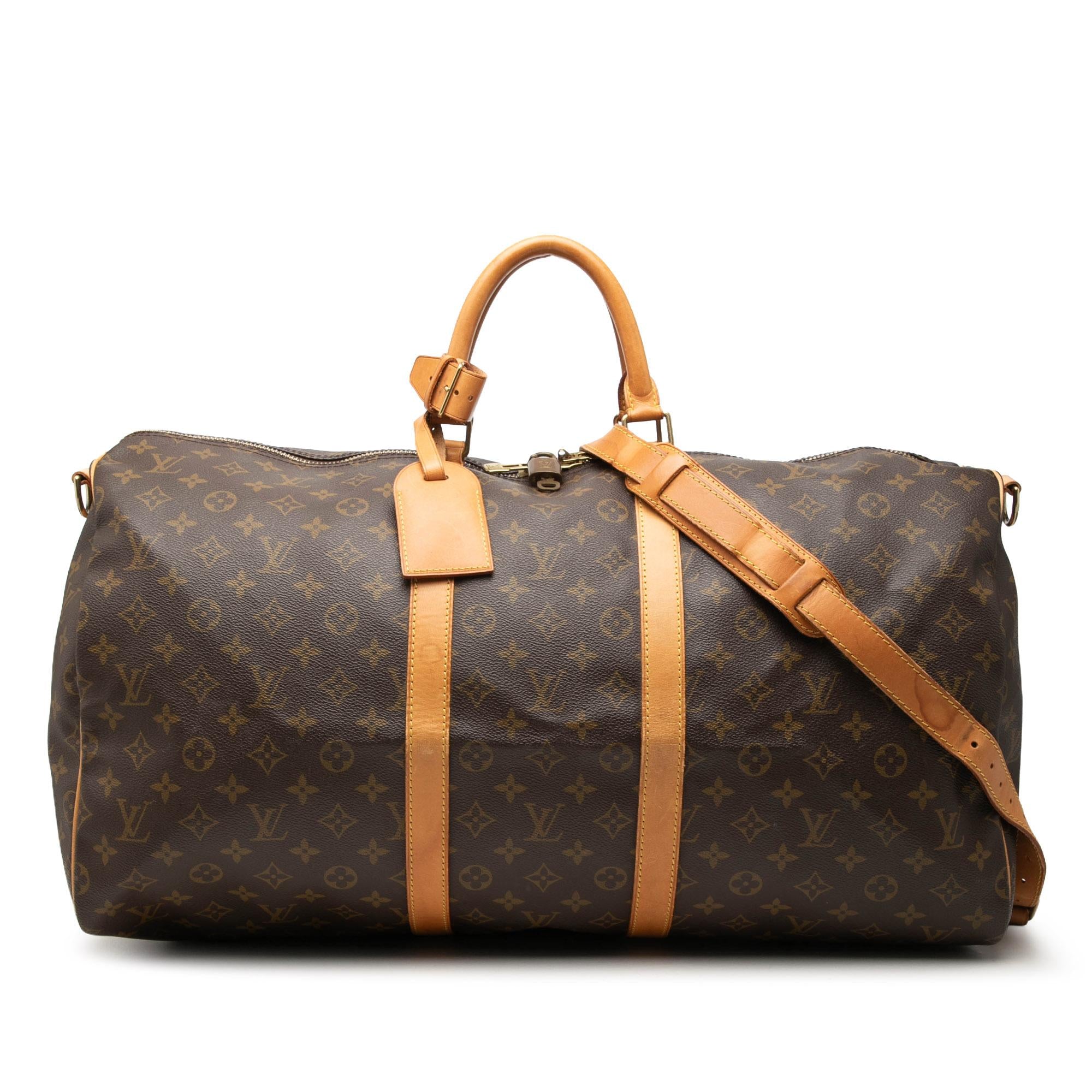 Louis Vuitton Monogram Keepall Bandouliere 55