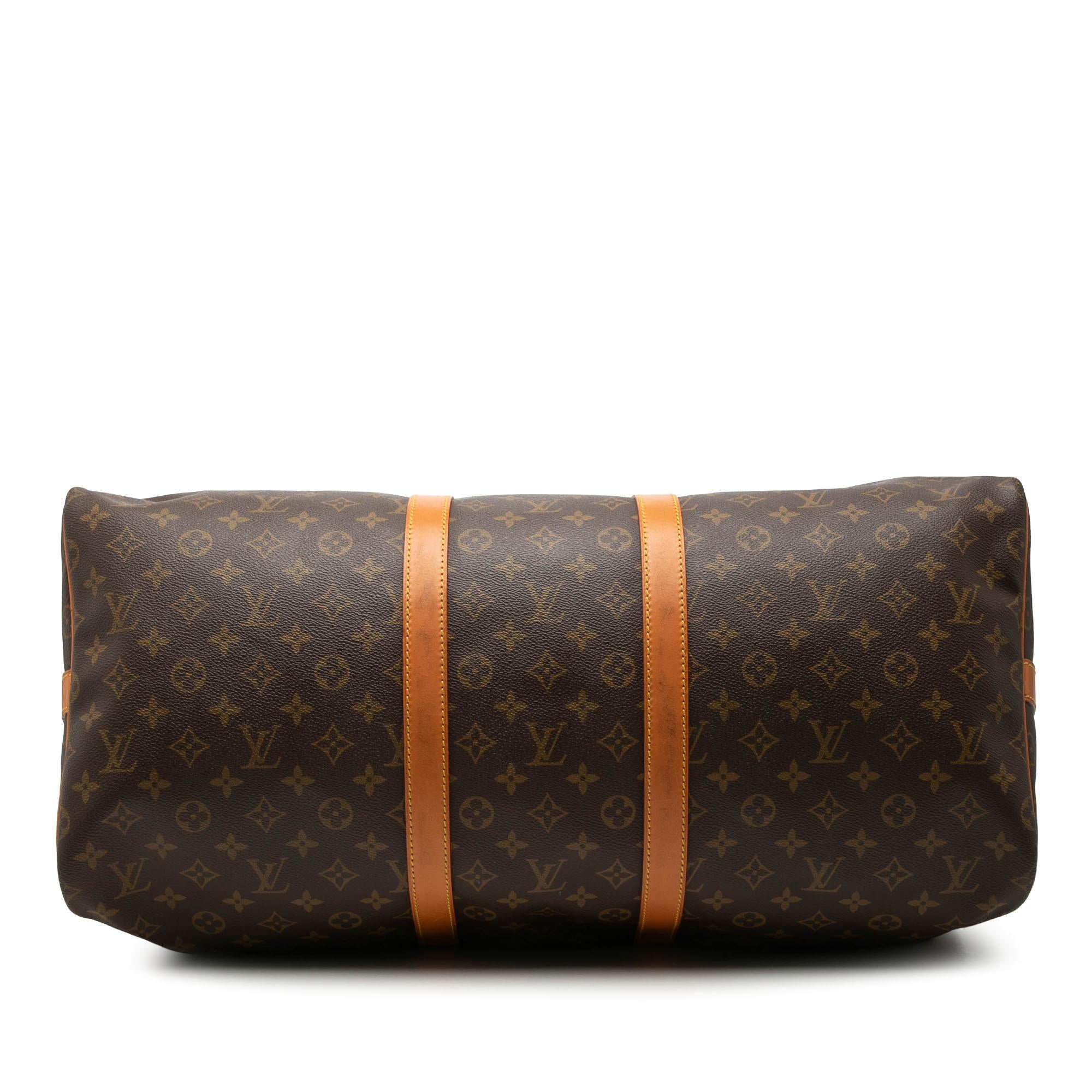 Louis Vuitton Monogram Keepall Bandouliere 55