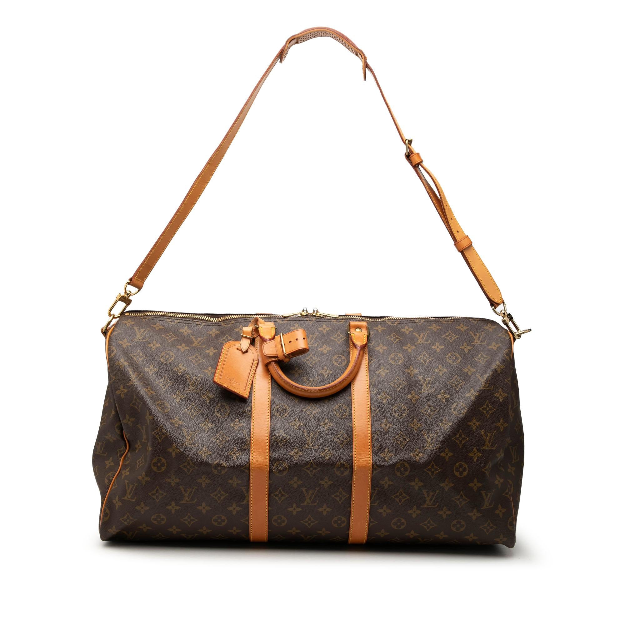 Louis Vuitton Monogram Keepall Bandouliere 55