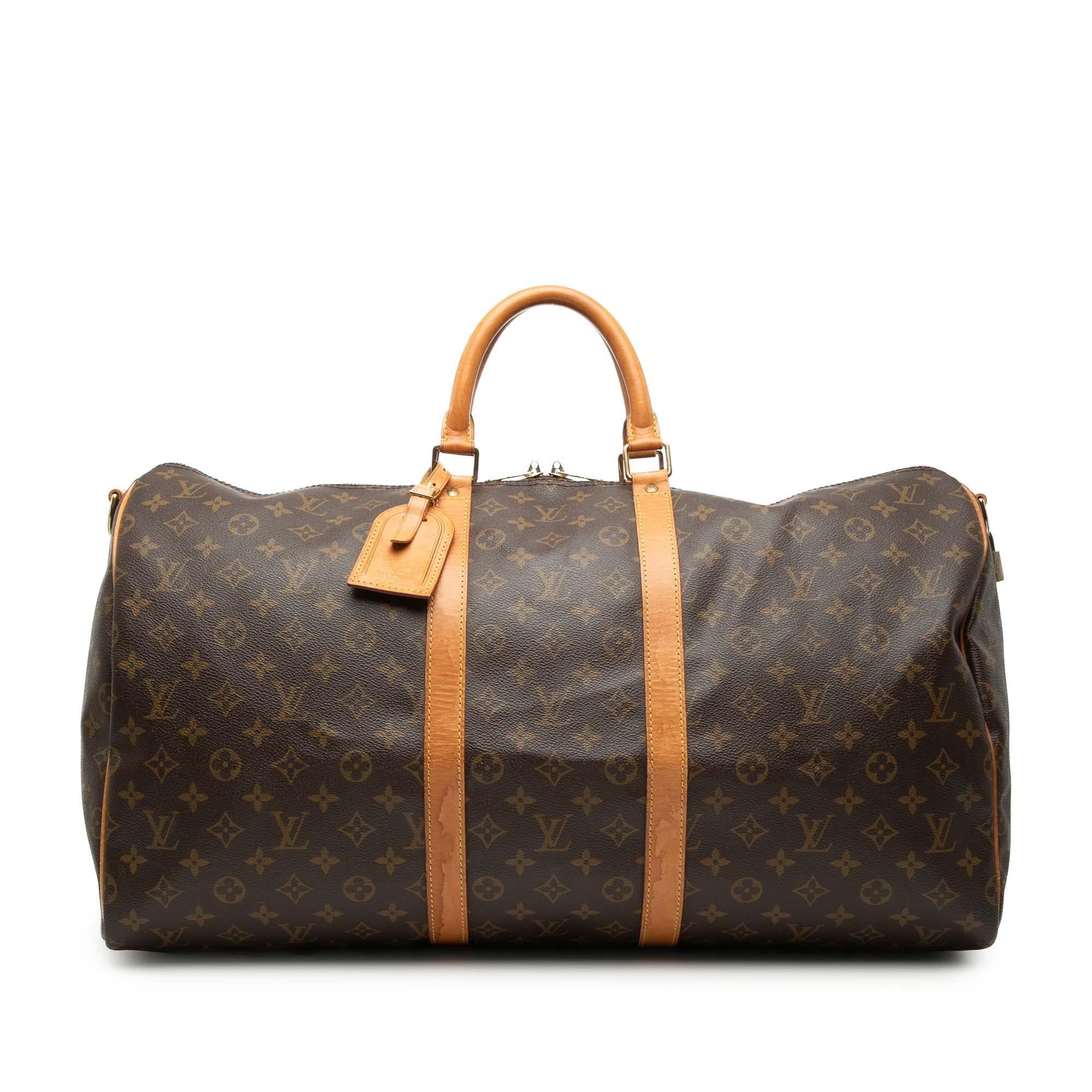 Louis Vuitton Monogram Keepall Bandouliere 55