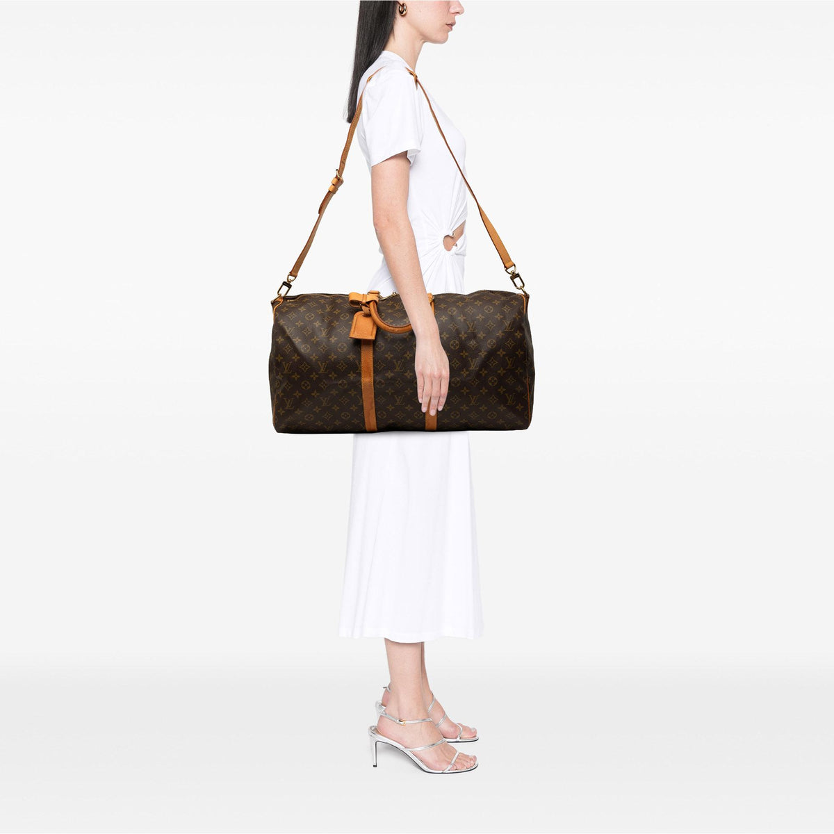Louis Vuitton Monogram Keepall Bandouliere 55