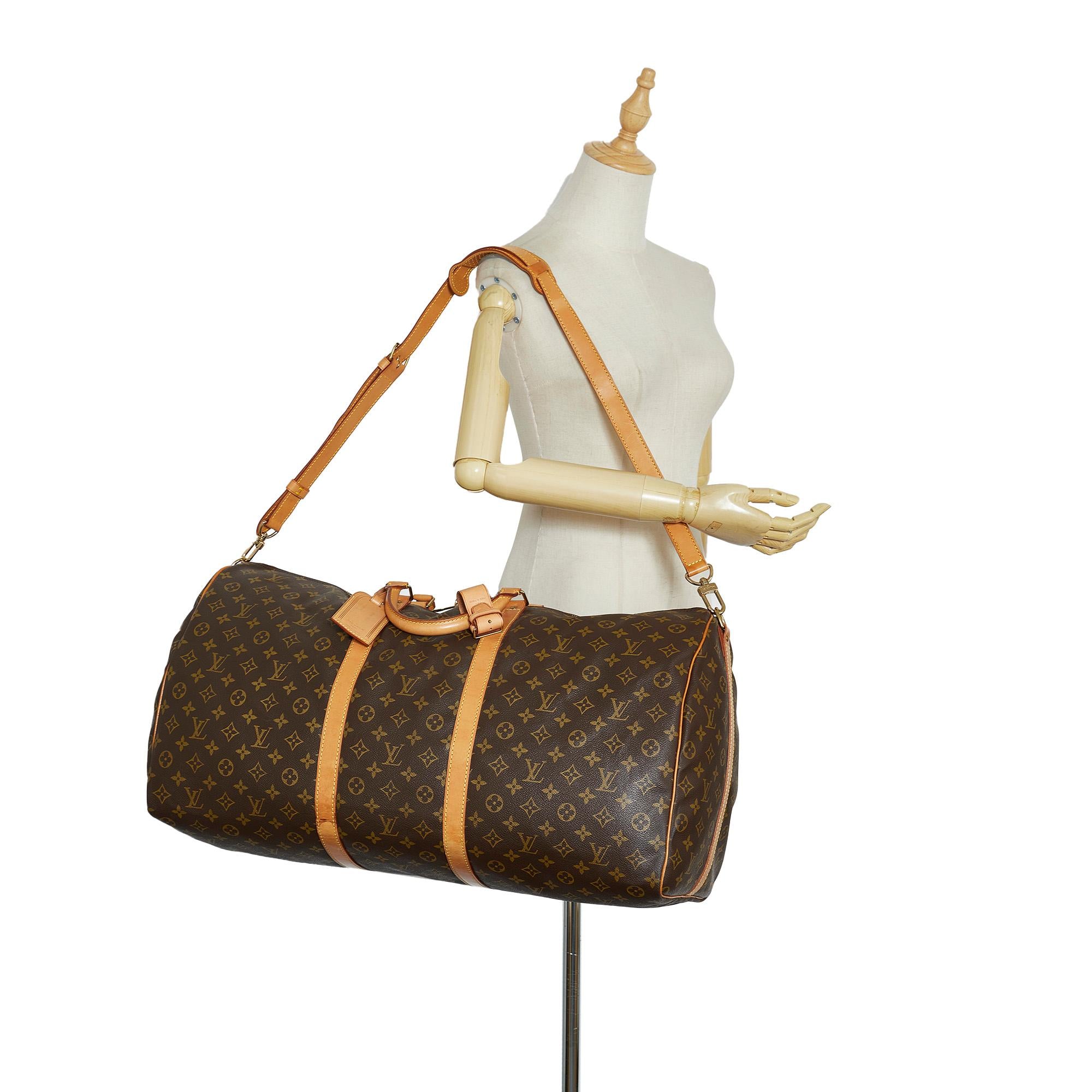 Louis Vuitton Monogram Keepall Bandouliere 60 (SHG-Z7yGkF)