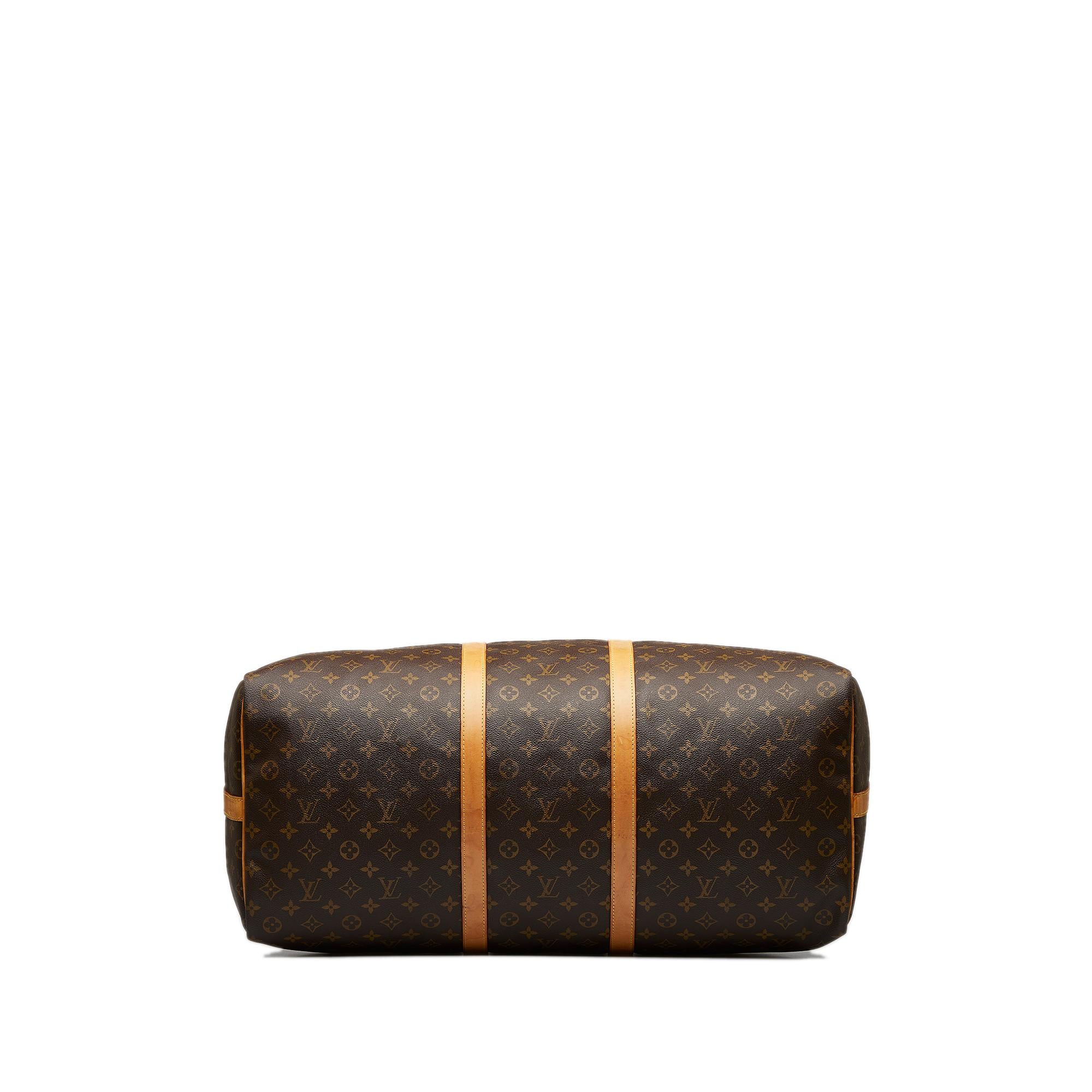 Louis Vuitton Monogram Keepall Bandouliere 60 (SHG-2og95T)