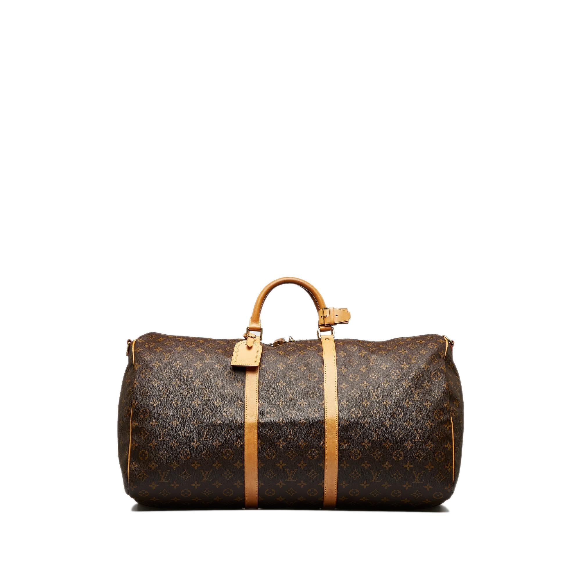 Louis Vuitton Monogram Keepall Bandouliere 60 (SHG-2og95T)