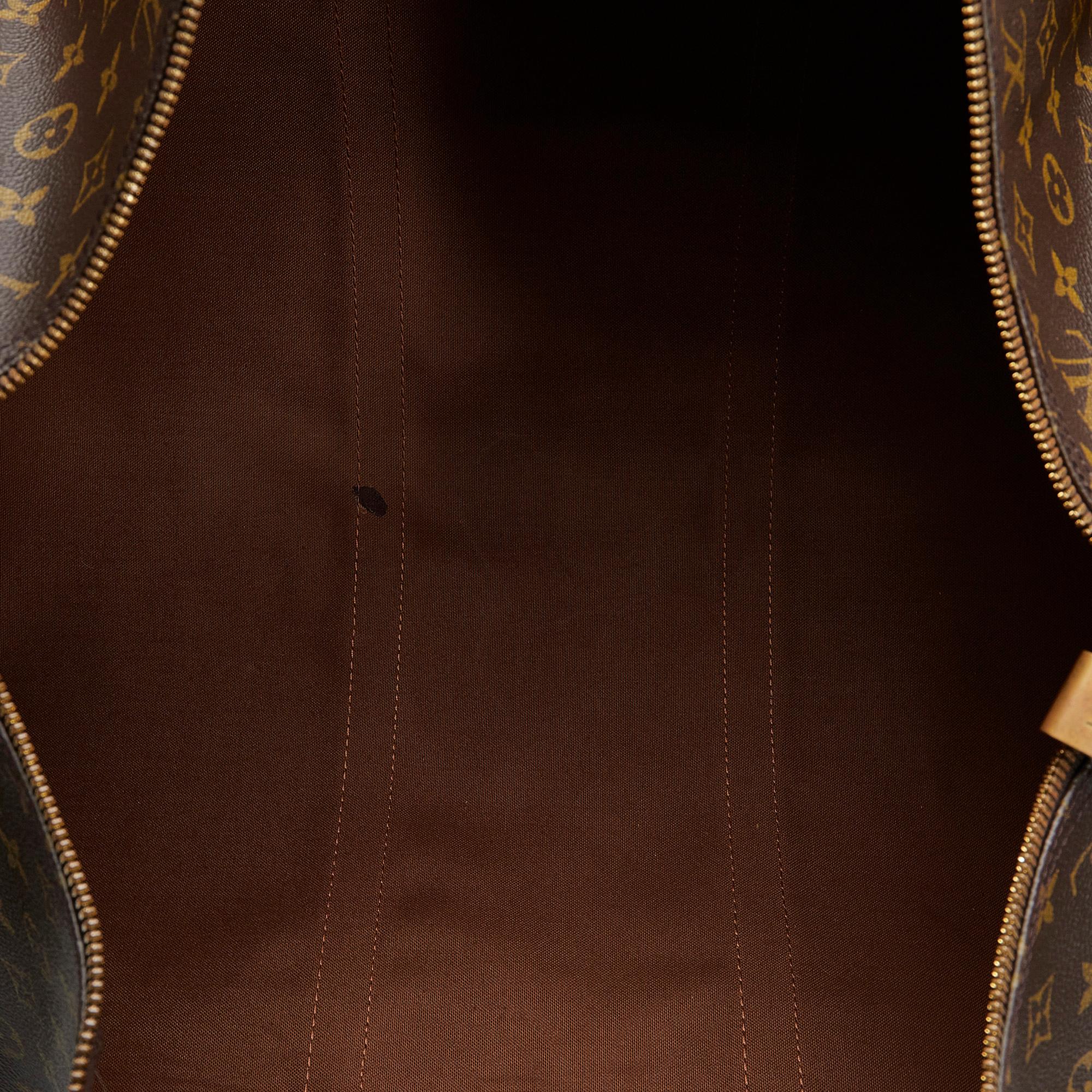 Louis Vuitton Monogram Keepall Bandouliere 60 (SHG-2og95T)