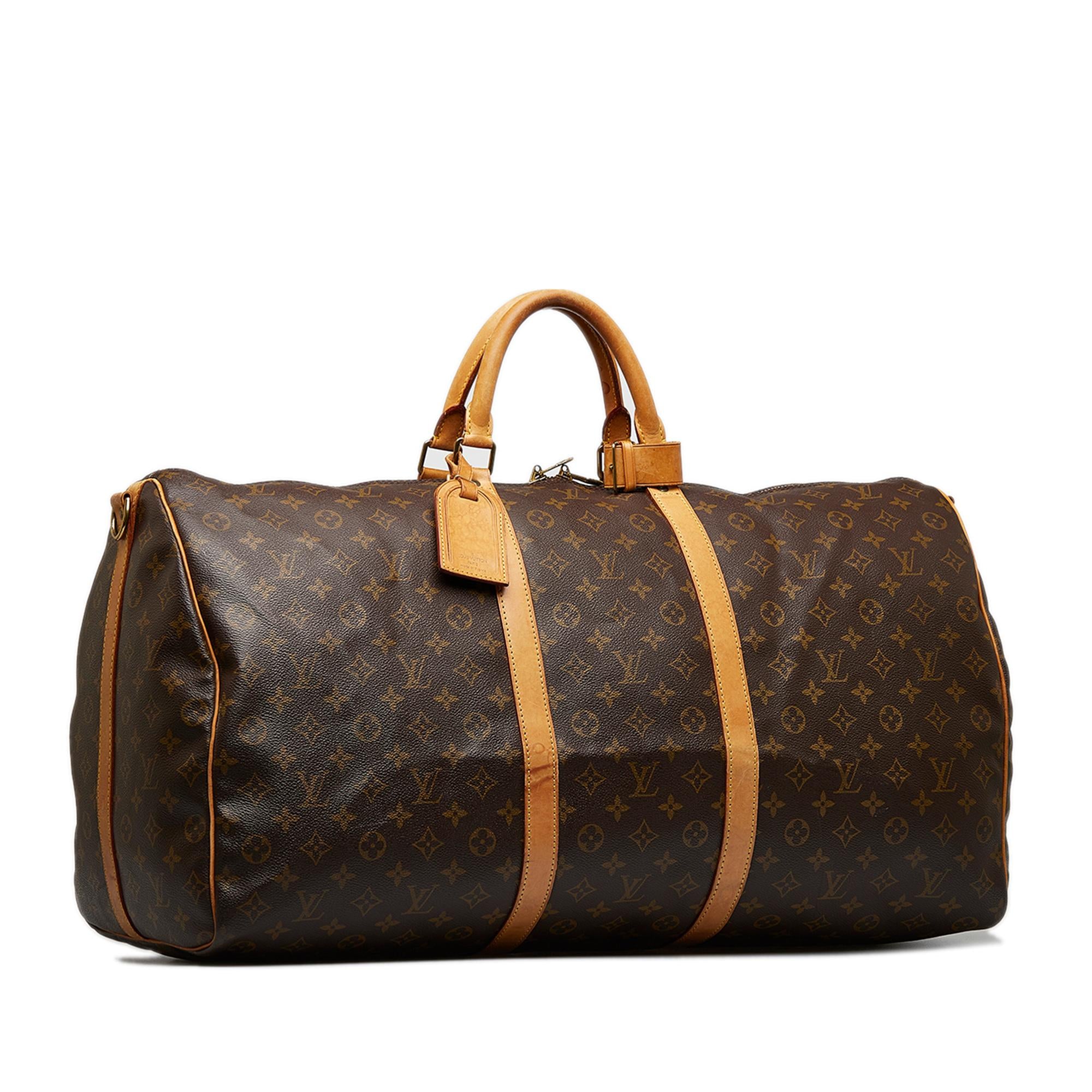Louis Vuitton Monogram Keepall Bandouliere 60 (SHG-Z4NI1K)