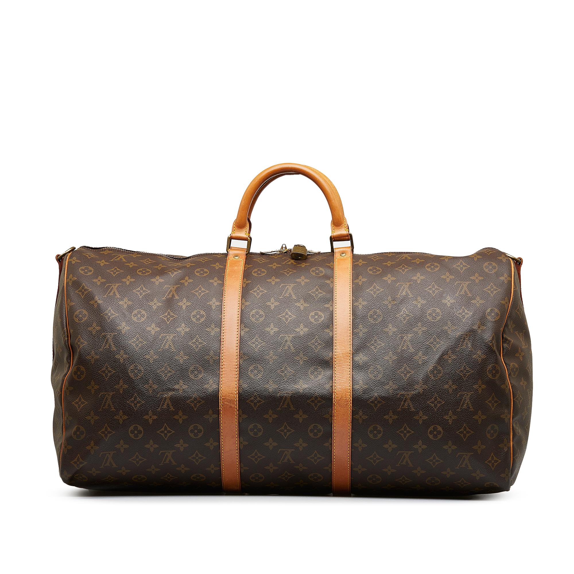Louis Vuitton Monogram Keepall Bandouliere 60 (SHG-IL4mUF)