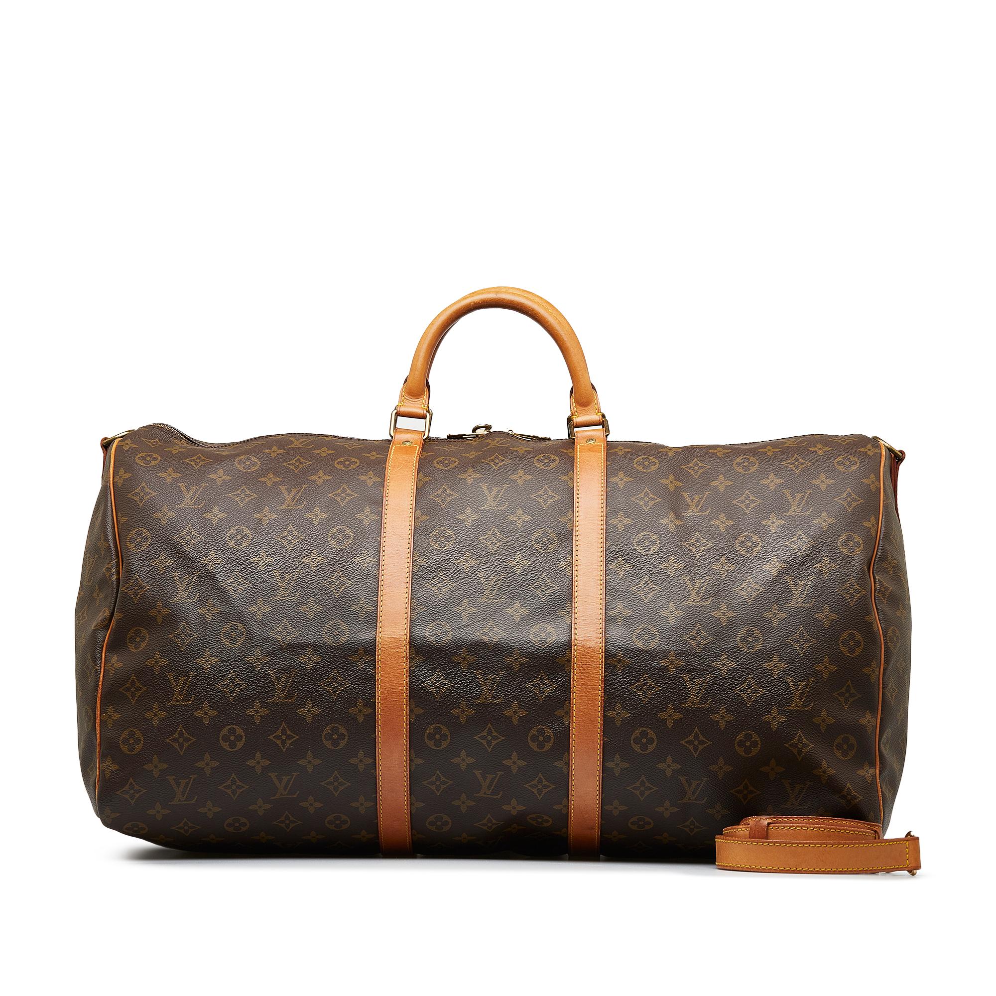 Louis Vuitton Monogram Keepall Bandouliere 60 (SHG-IL4mUF)