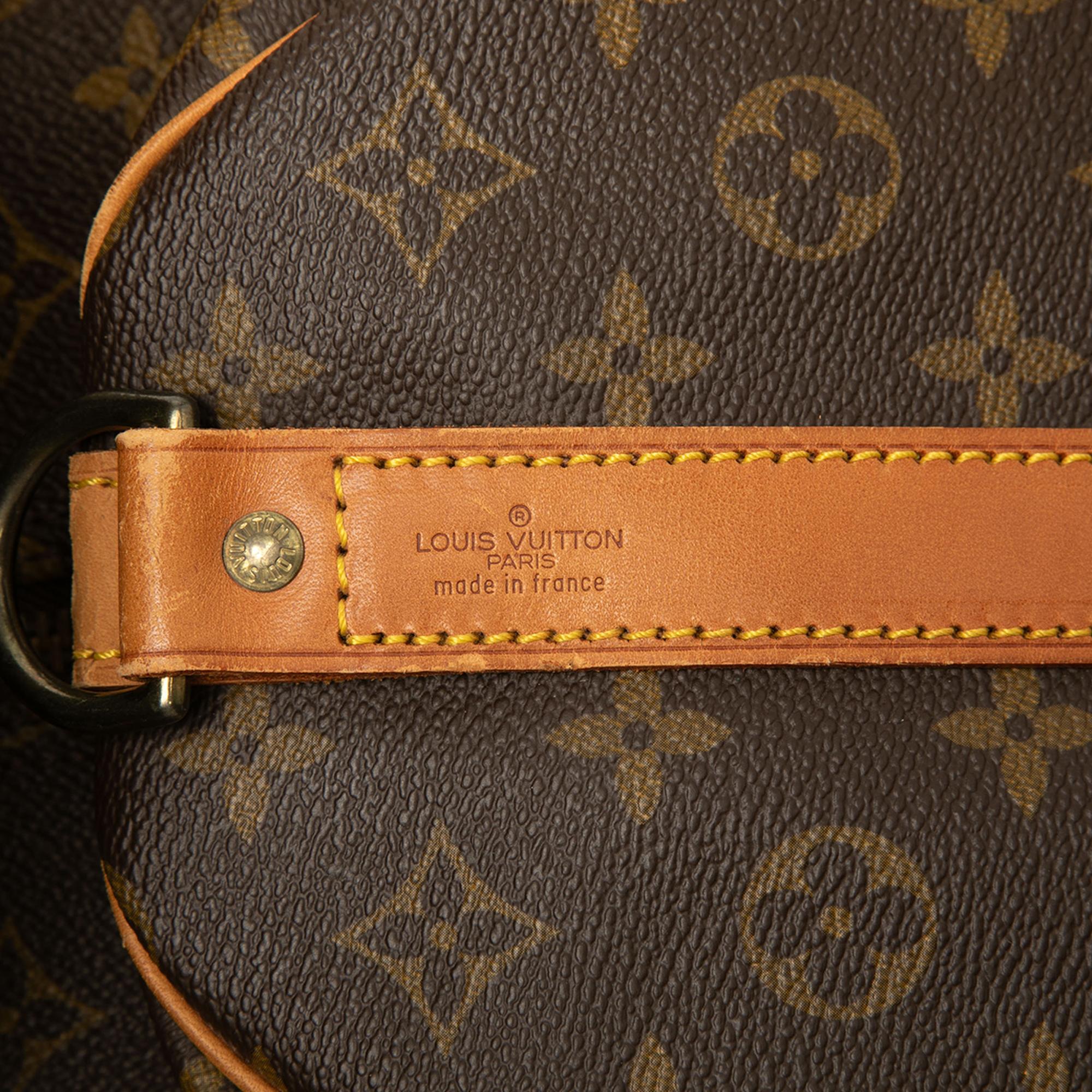 Louis Vuitton Monogram Keepall Bandouliere 60